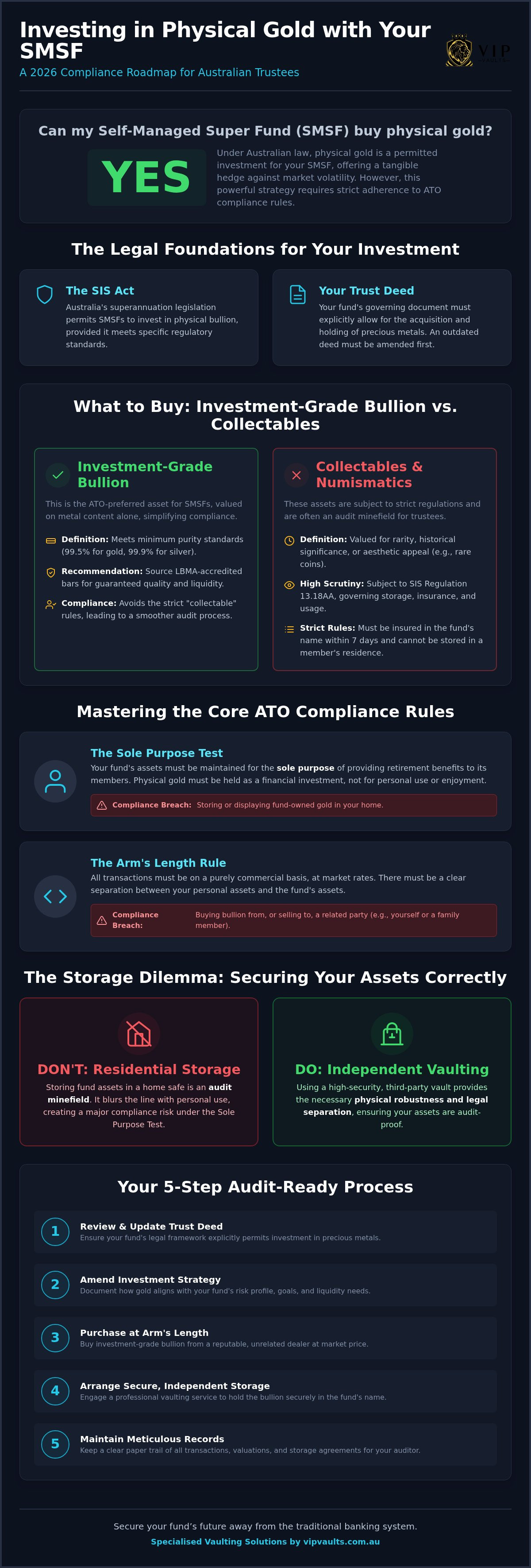 Can my SMSF buy physical gold
