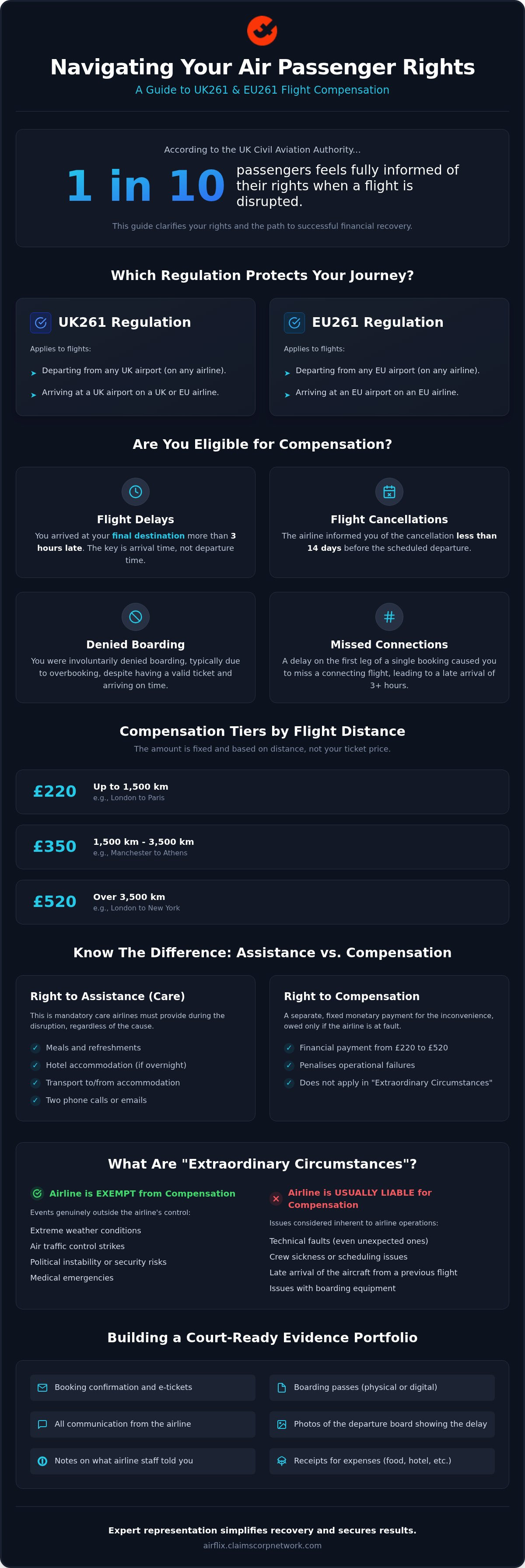 Legal advice flight compensation