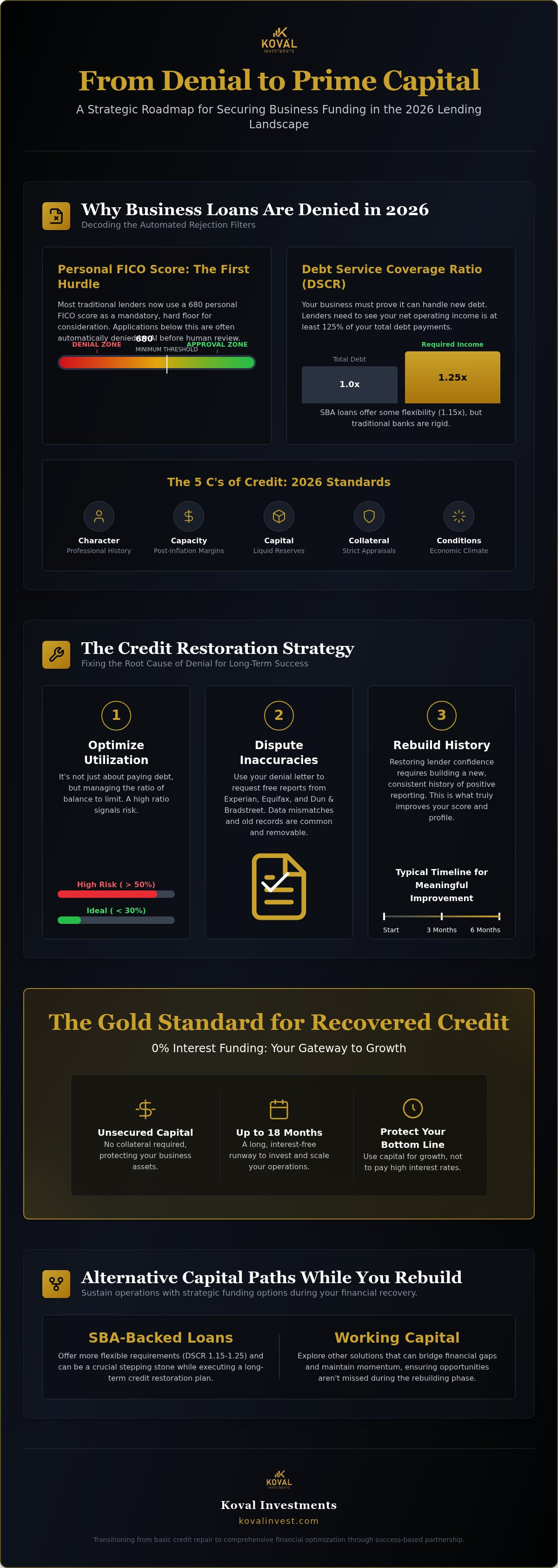 Business loan denied bad credit
