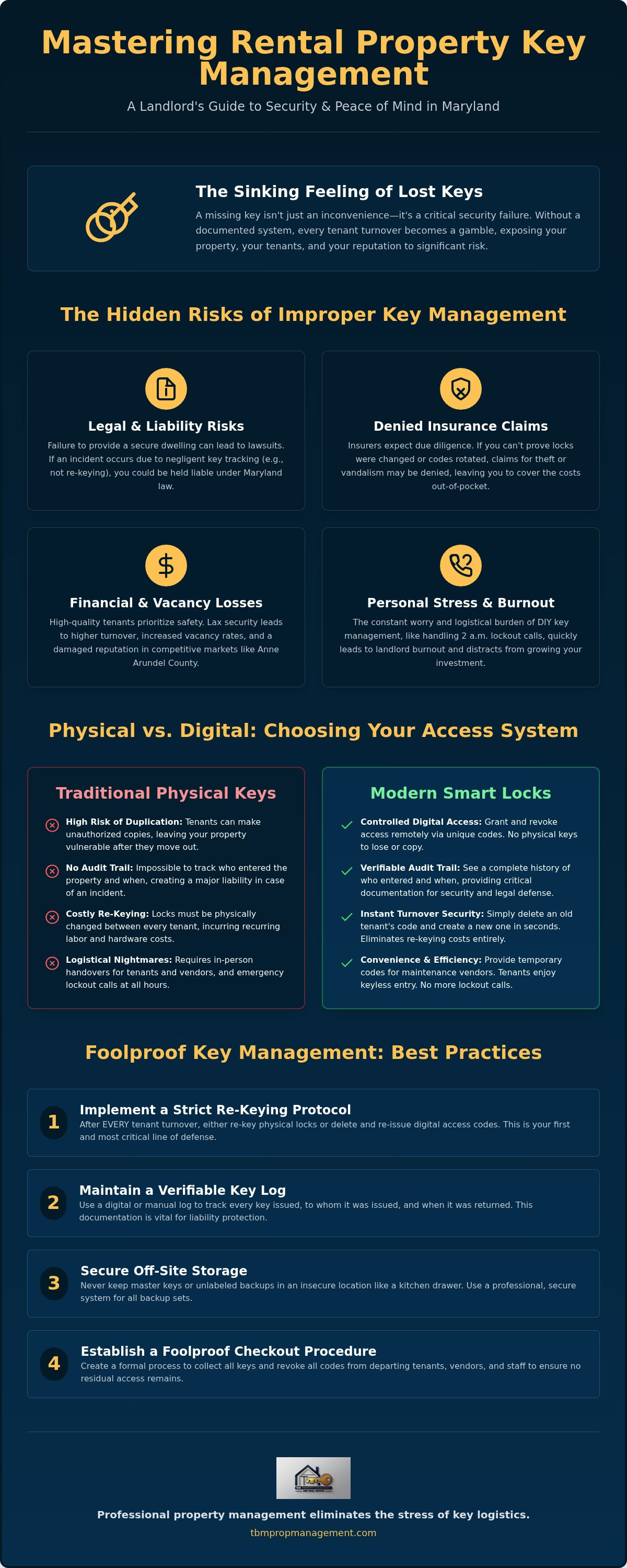 Rental property key management