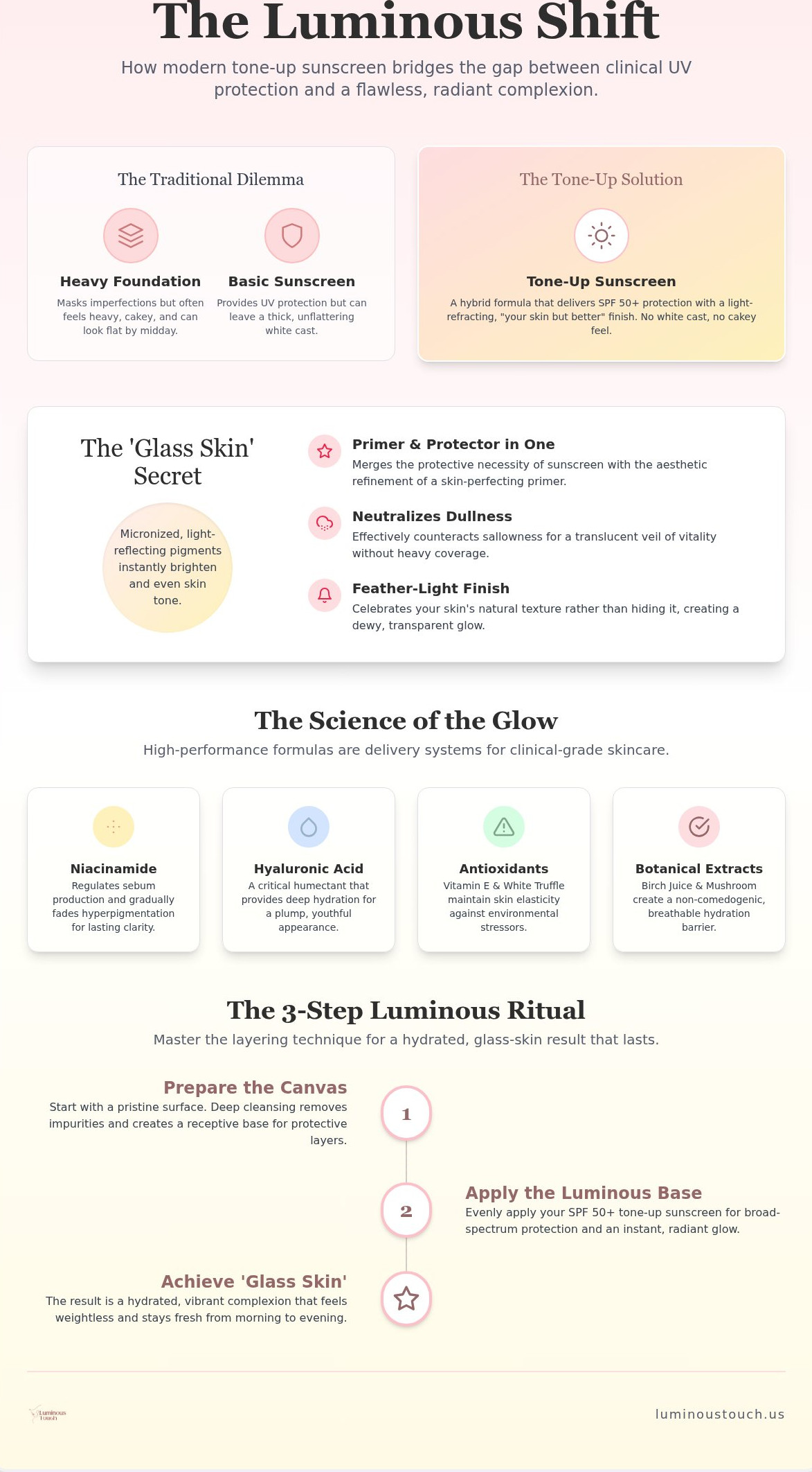 Tone up sunscreen