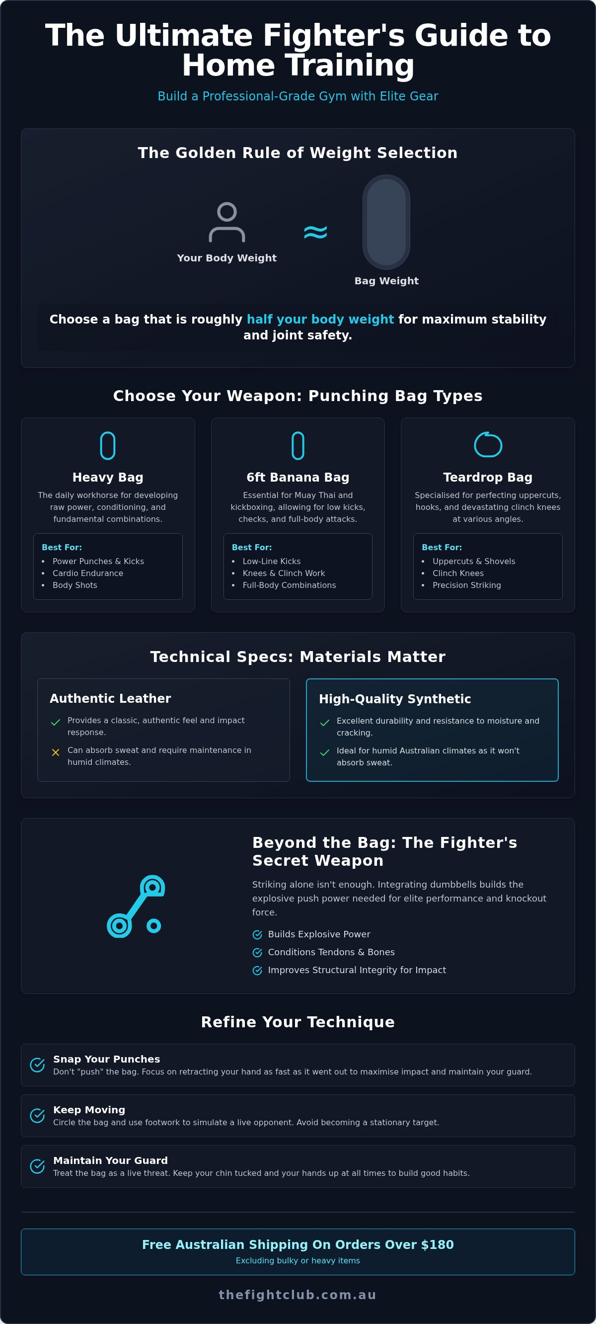 Punching bags