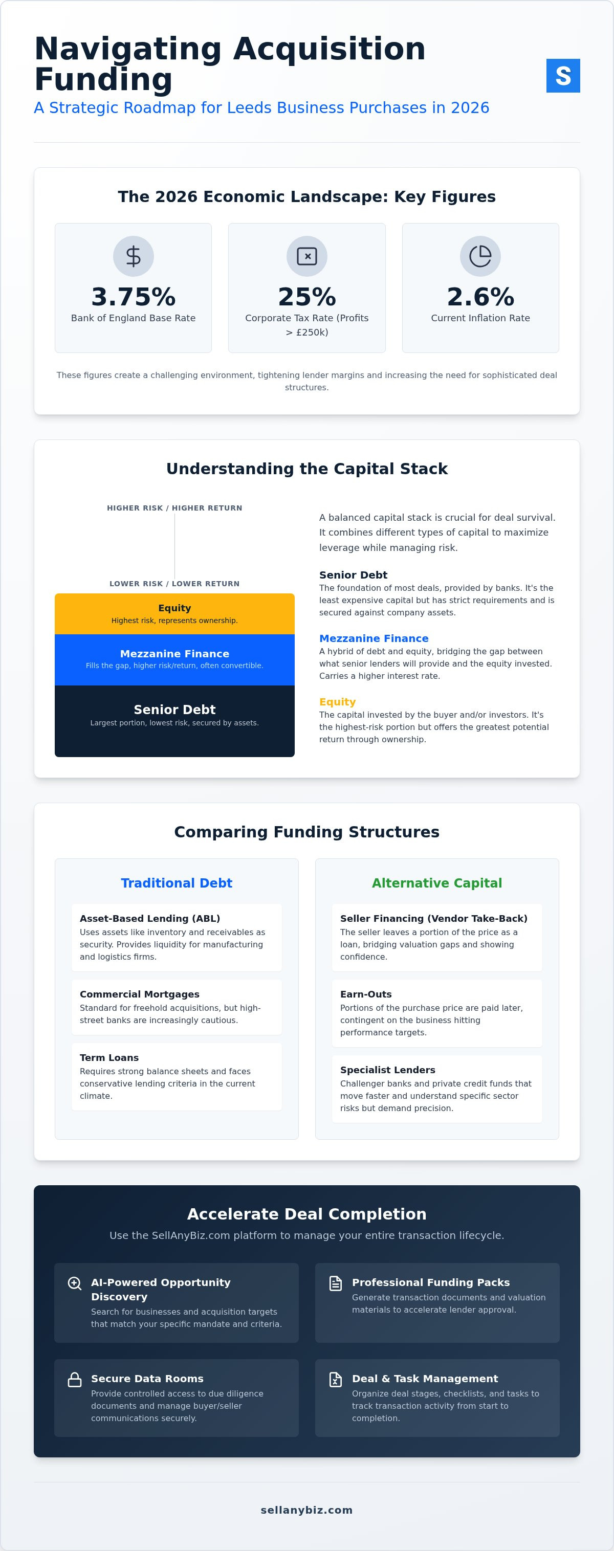 Acquisition funding Leeds