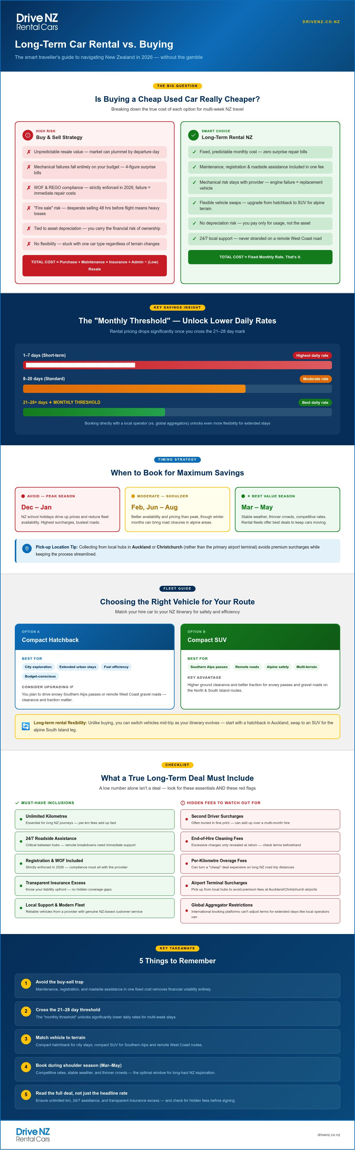 Long term car rental nz deals