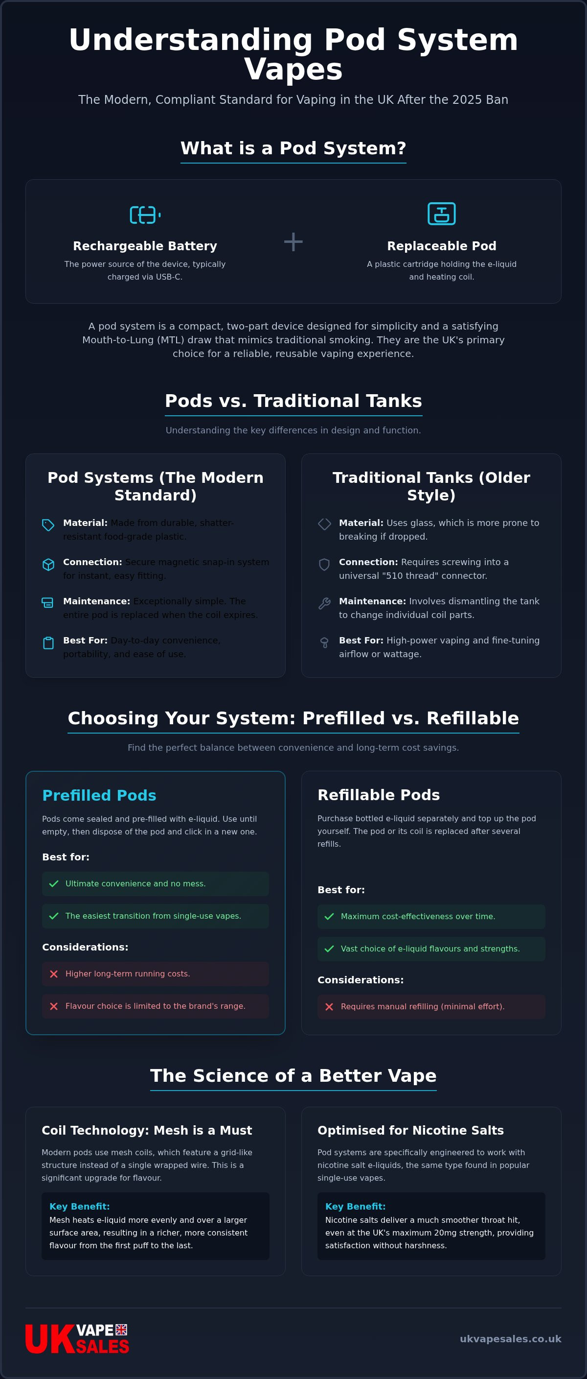 What is a pod system vape