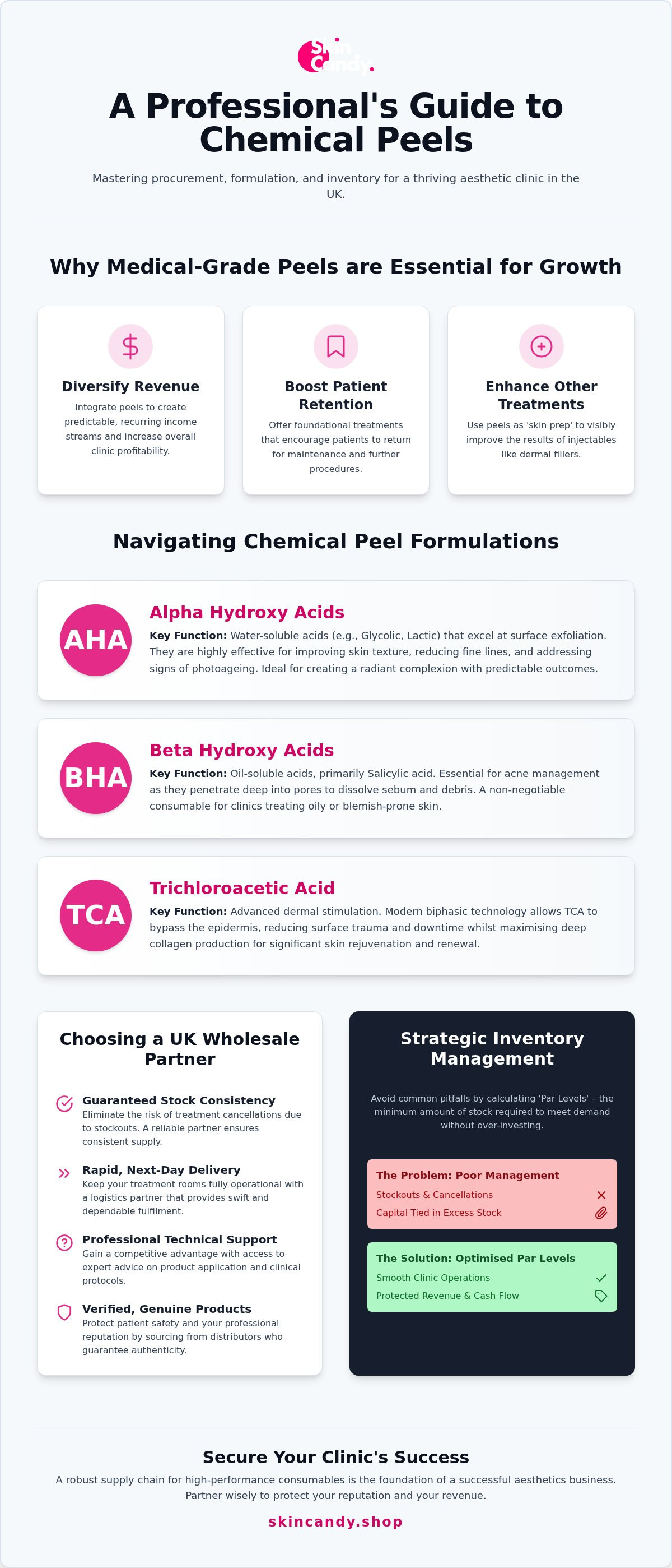 Chemical peels wholesale UK