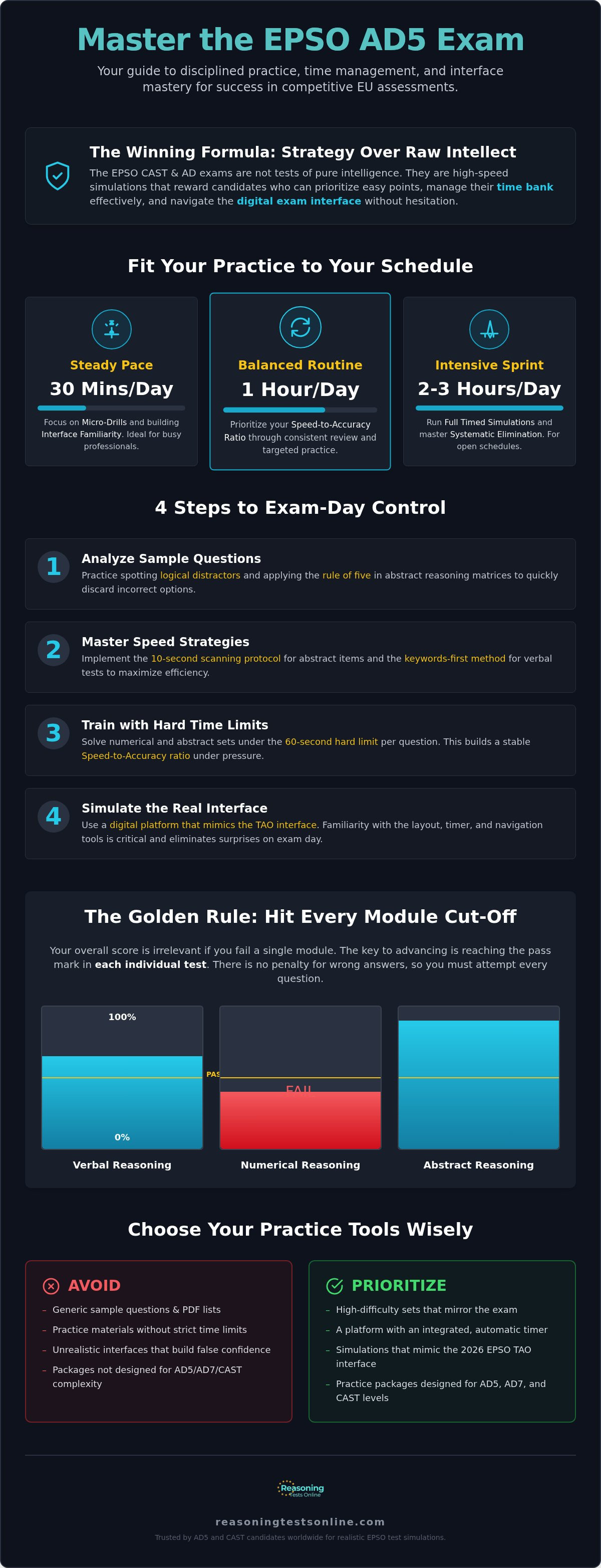 EPSO AD5 practice tests