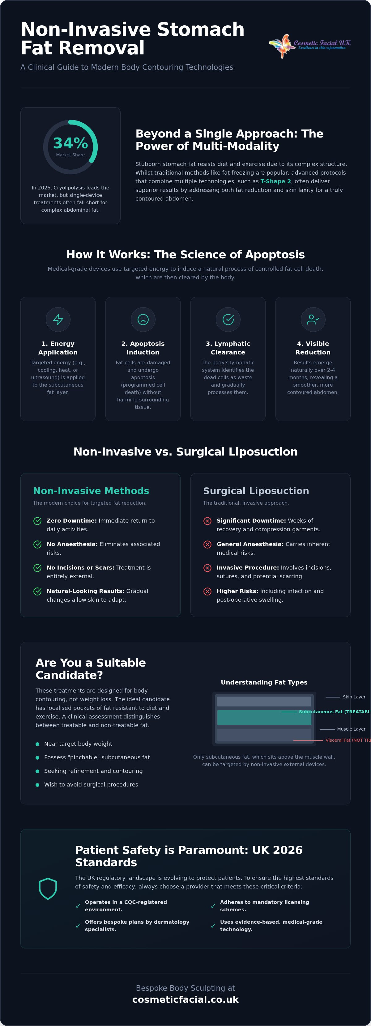 Non-invasive fat removal stomach uk