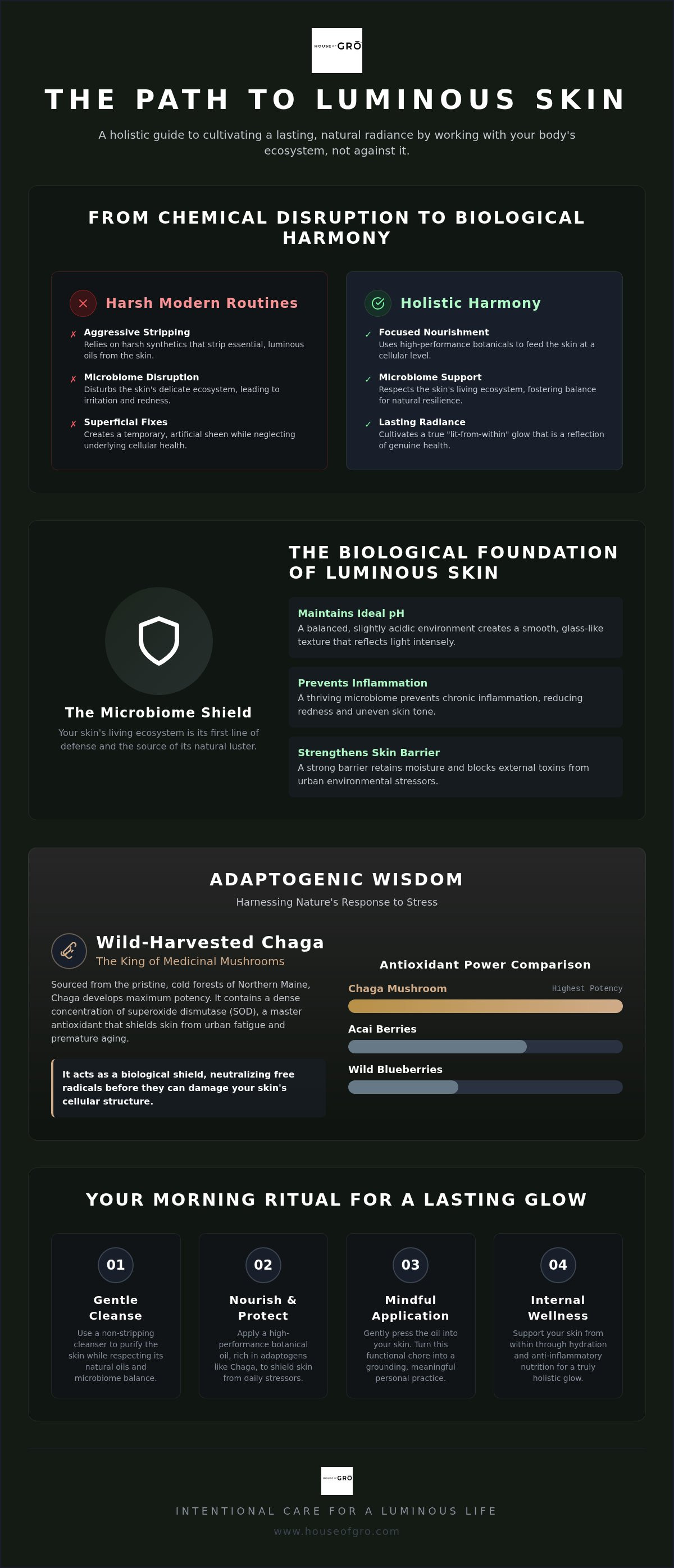 Holistic skincare for glowing skin
