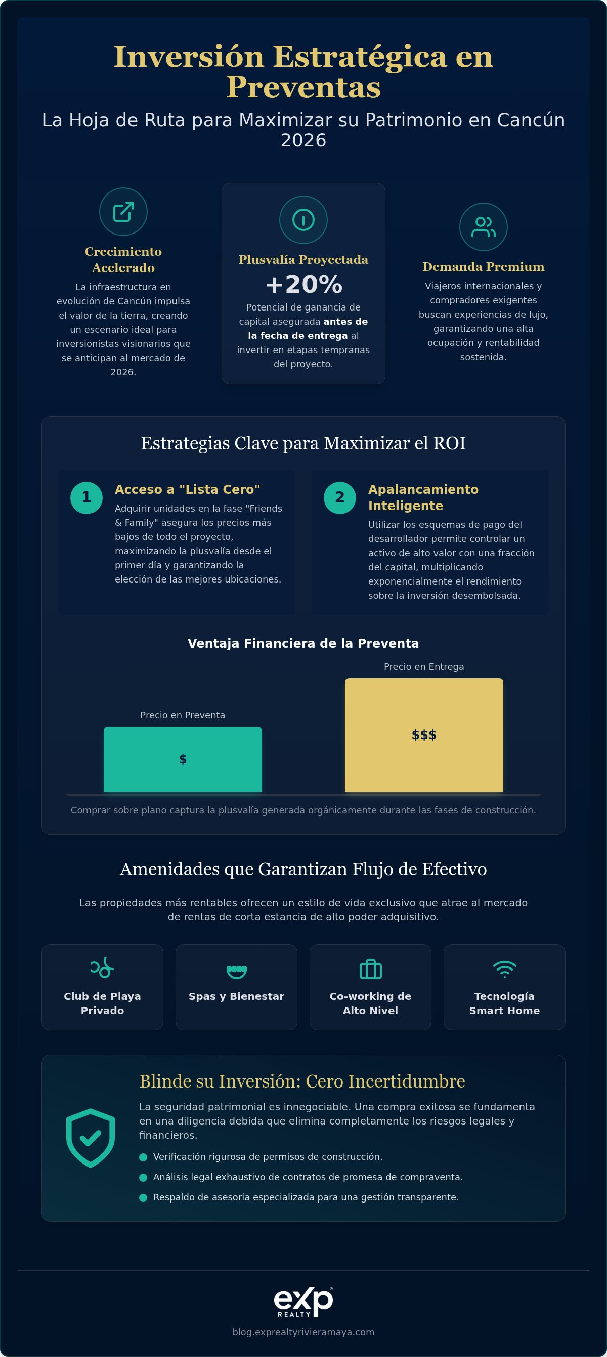 Propiedades en preventa en cancún