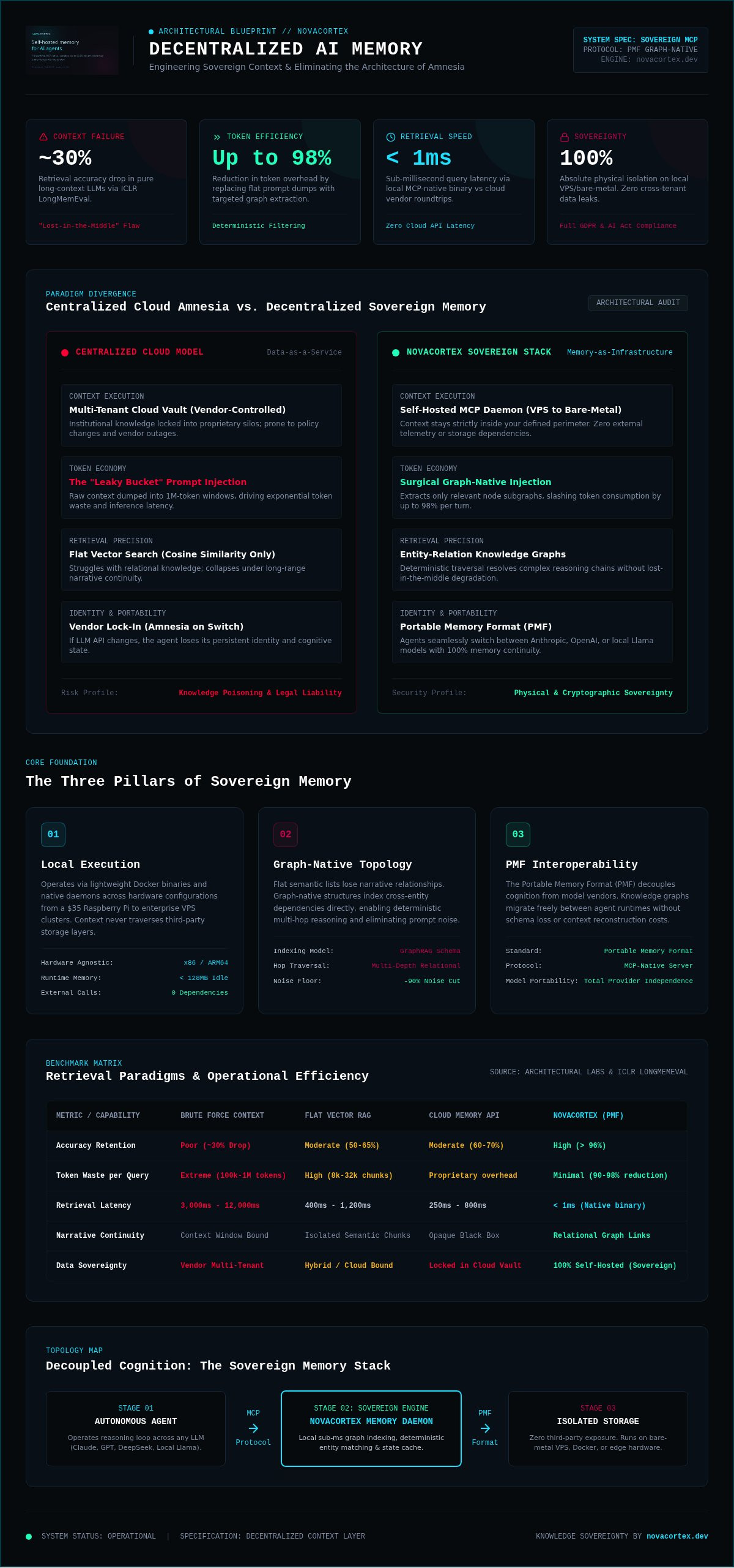 Decentralized AI memory