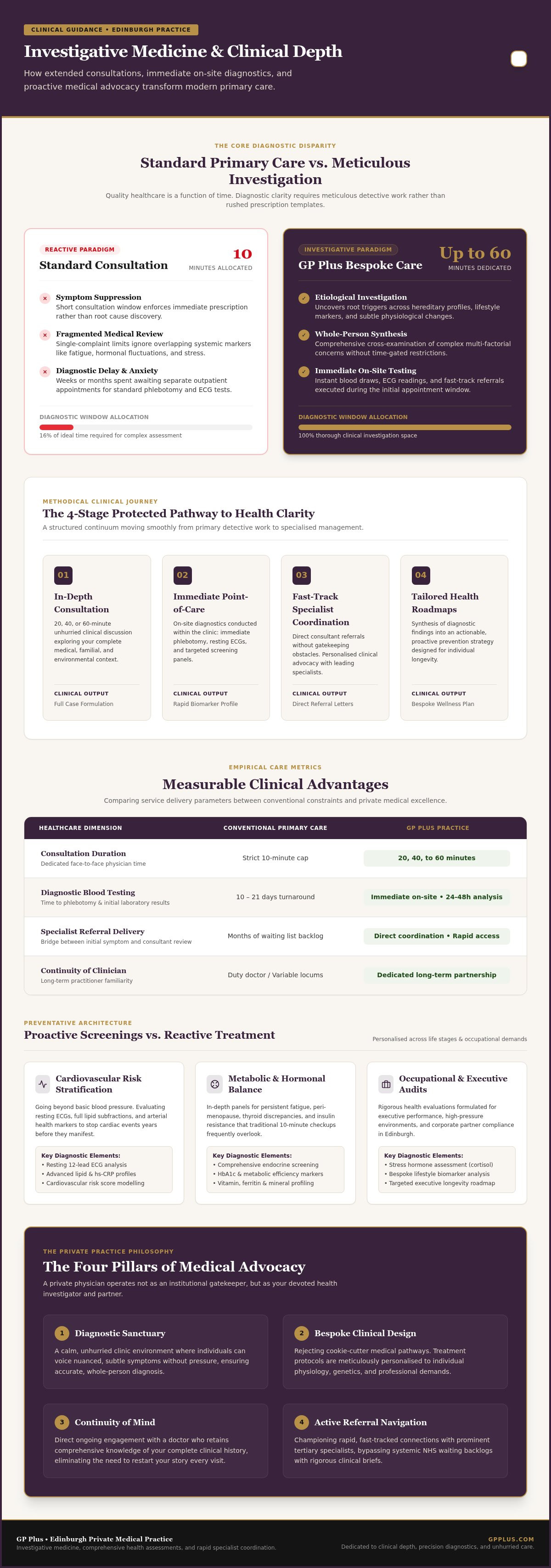 Private medical practice edinburgh