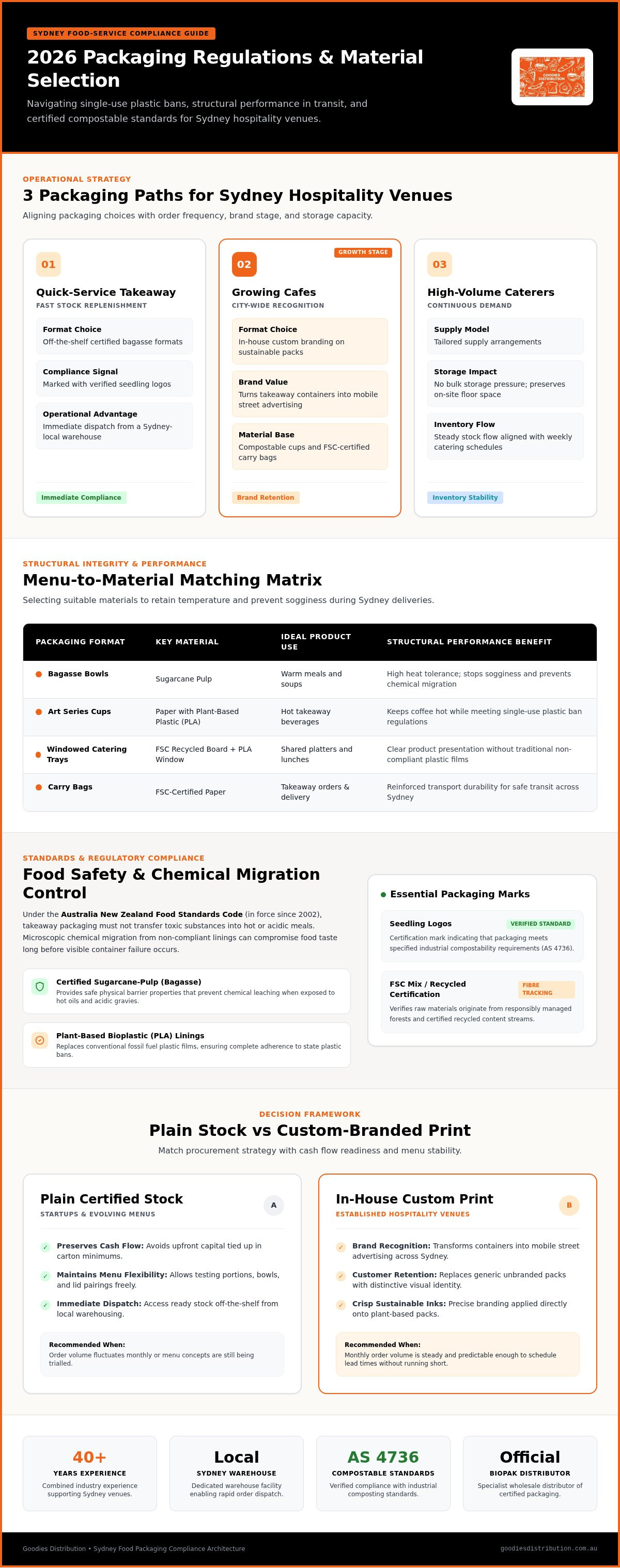 Food and beverage packaging