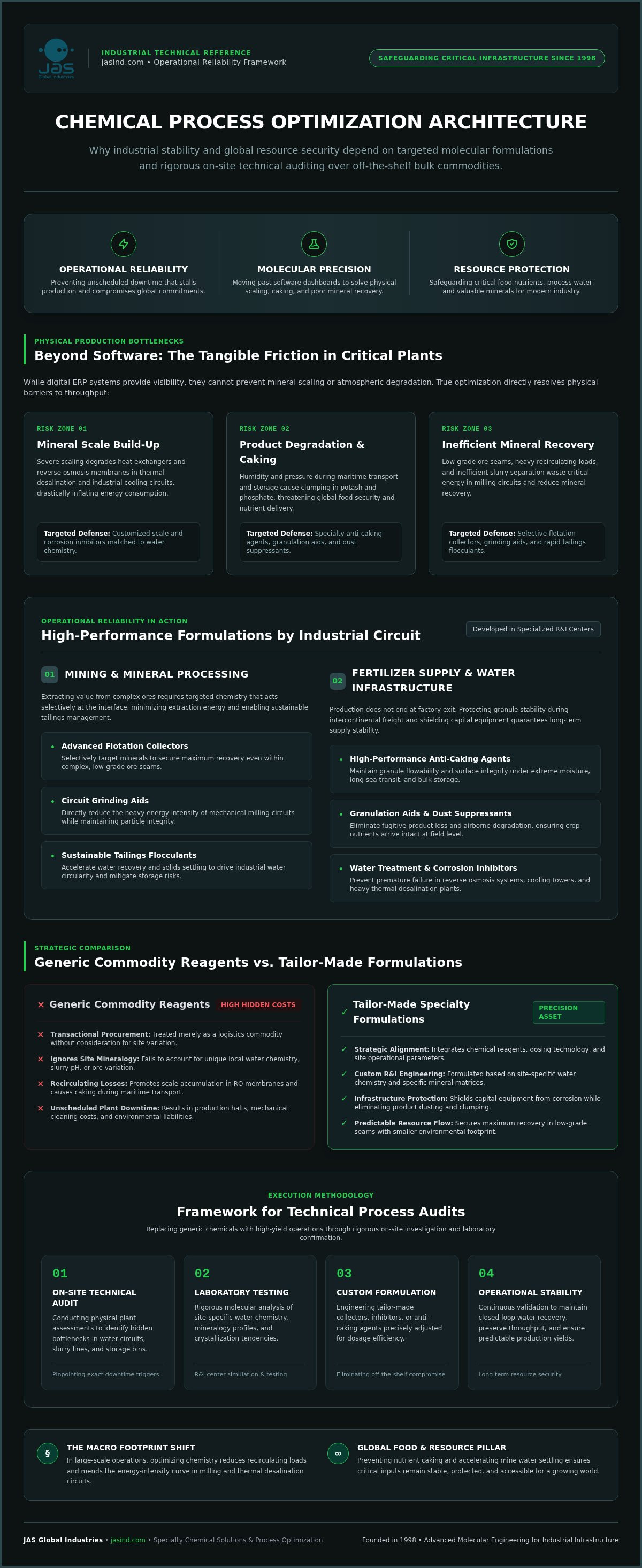 Chemical process optimization