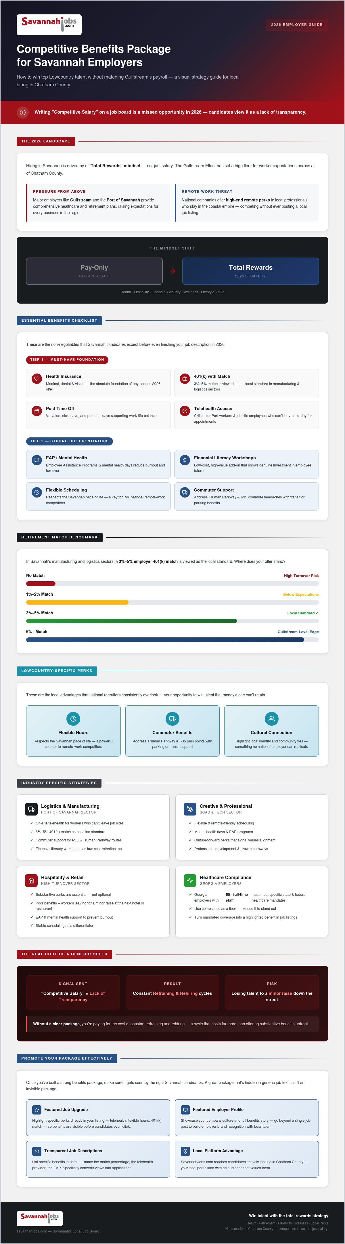 What to offer in a competitive benefits package Savannah
