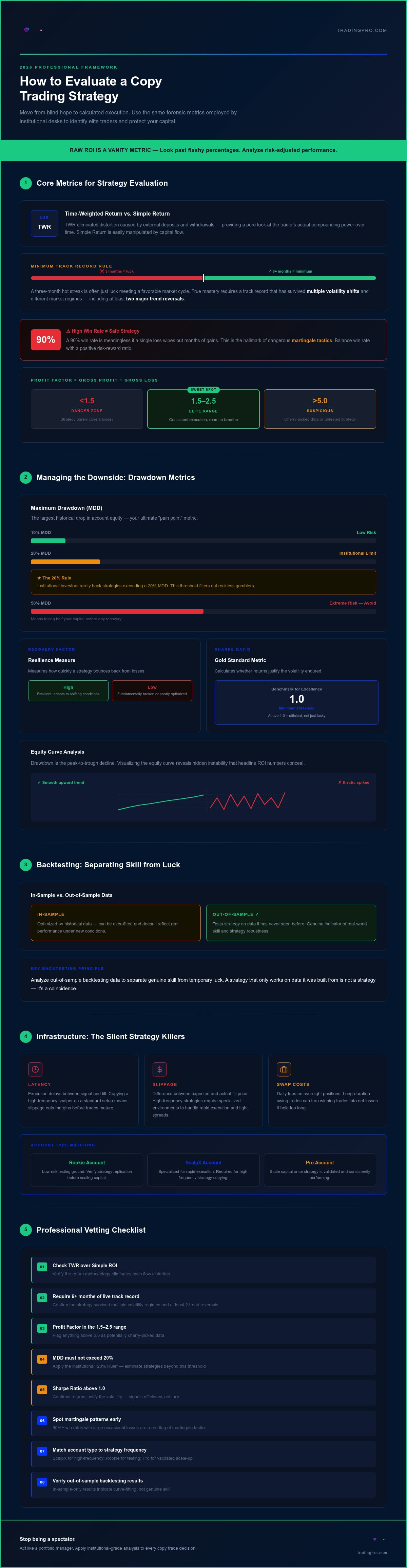 How to evaluate a copy trading strategy