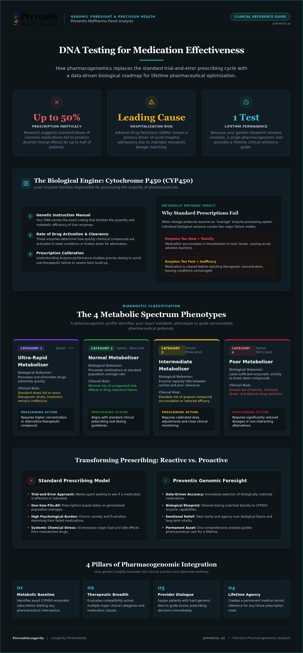 DNA test for medication effectiveness