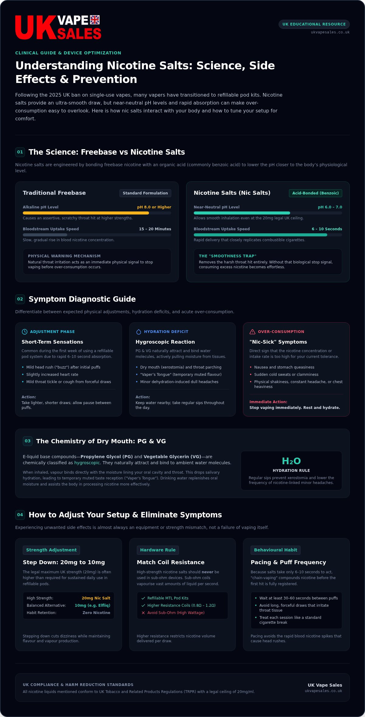 Side effects of nic salts