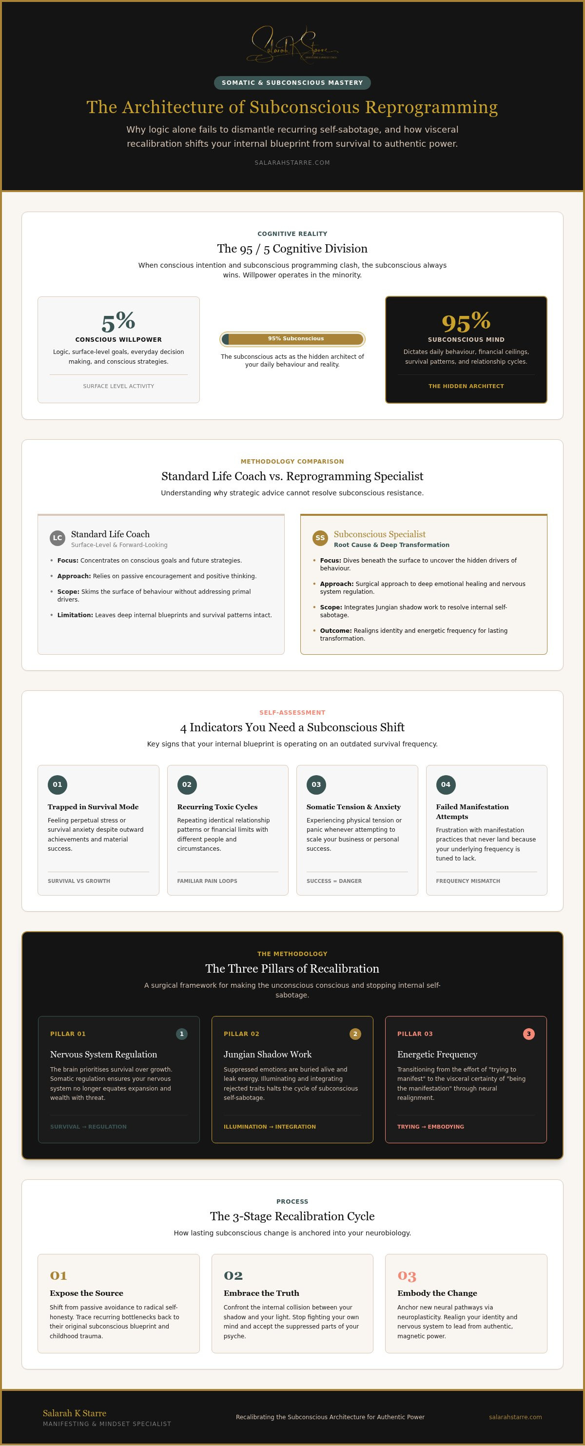 Subconscious reprogramming specialist