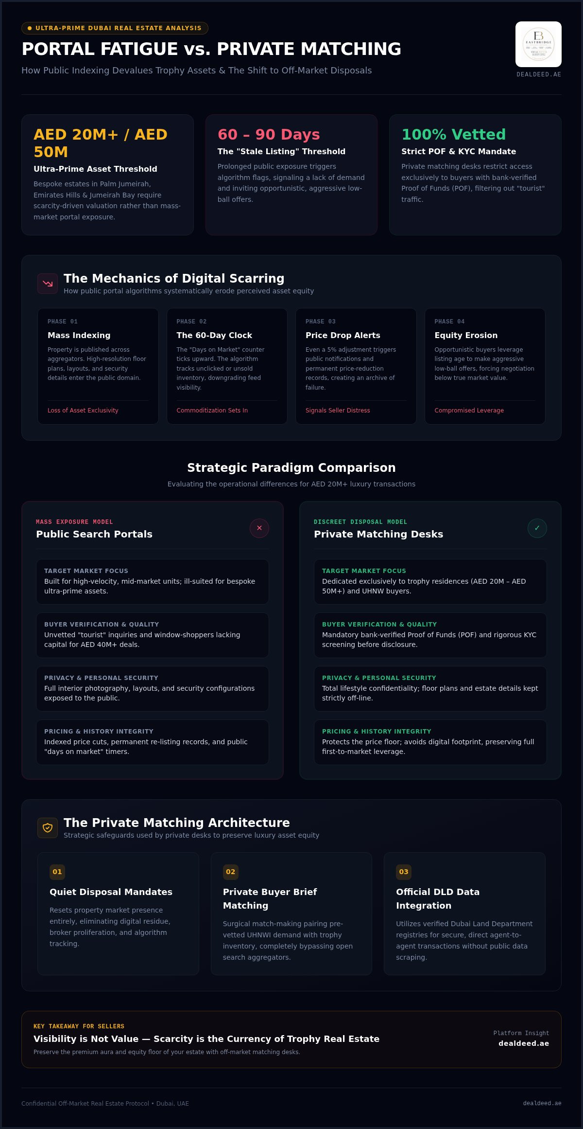 Property Finder portal fatigue luxury sellers Dubai
