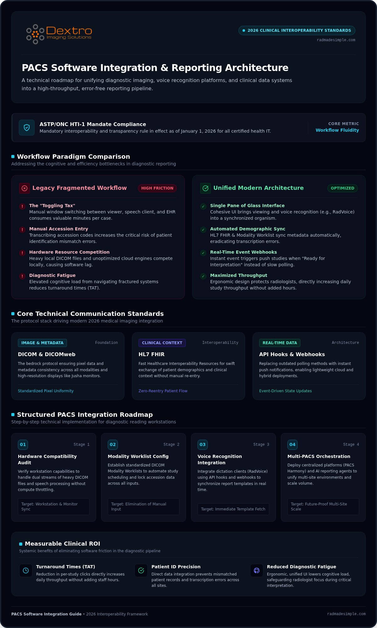 PACS software integration