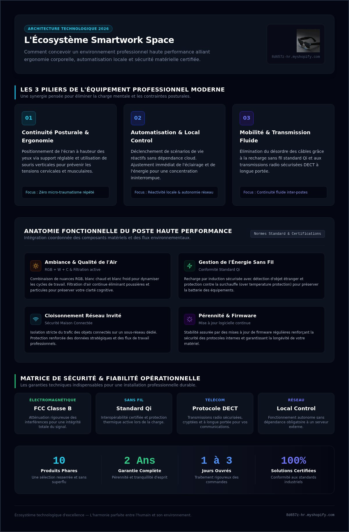 équipement professionnel technologique