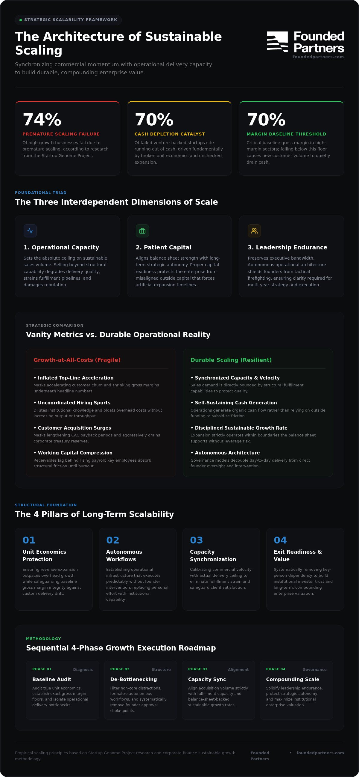 Sustainable growth strategies