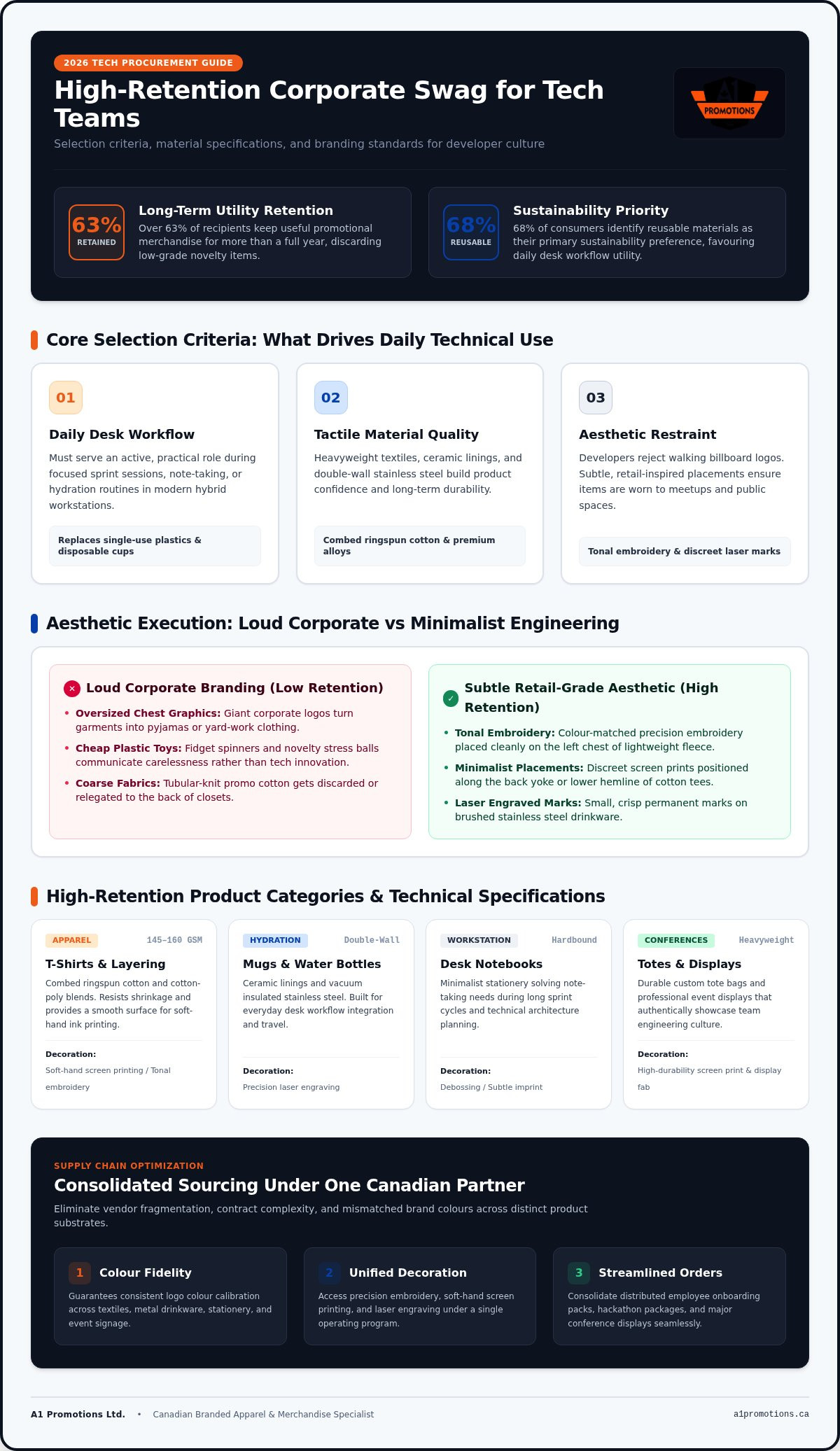 Swag ideas for tech companies