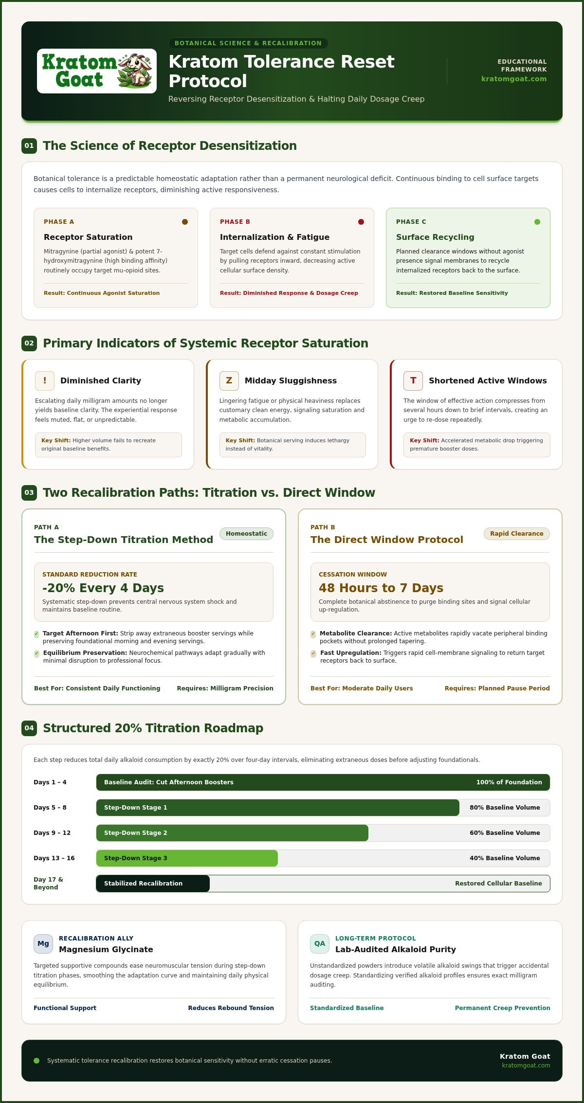 Kratom tolerance reset guide