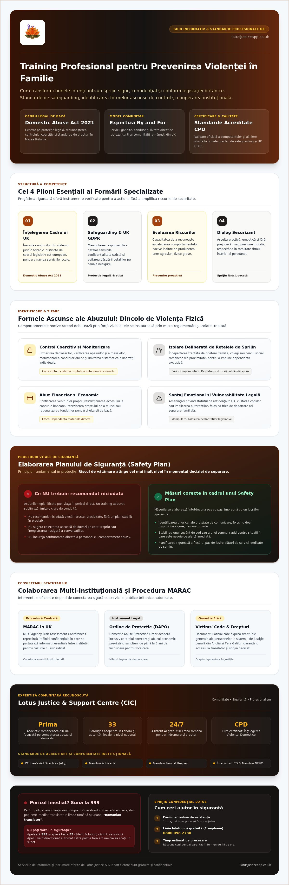 Training profesional pentru prevenirea violenței în familie