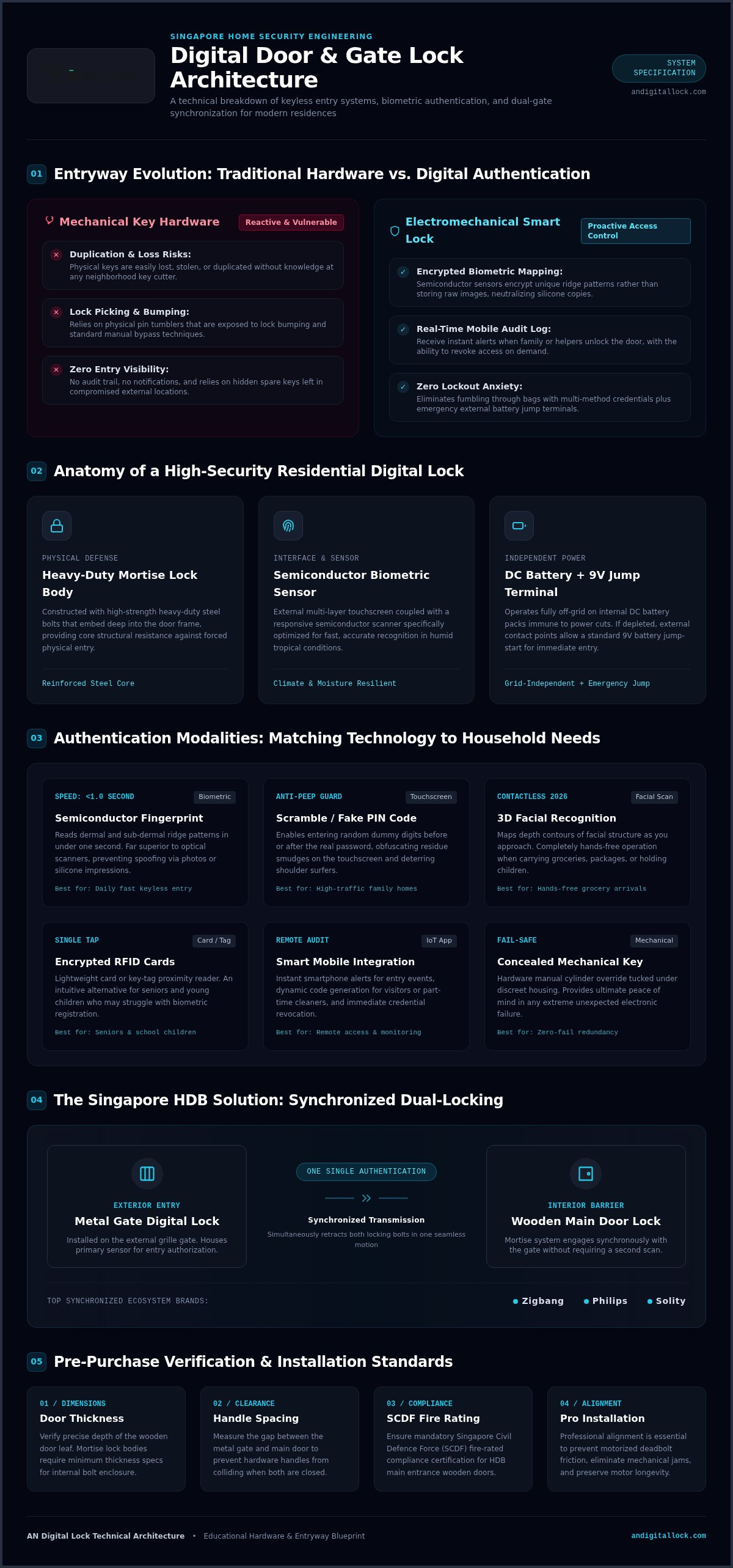 Digital lock singapore