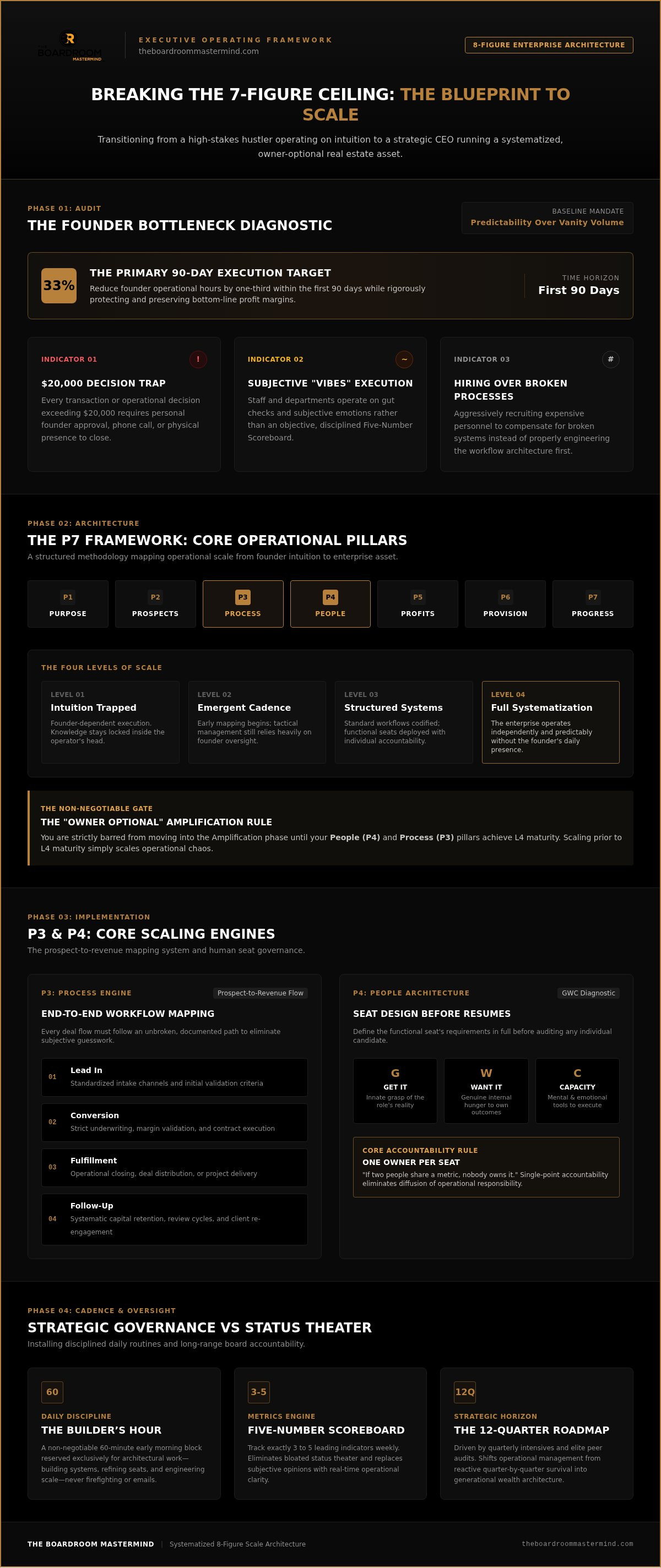 Scaling real estate operations