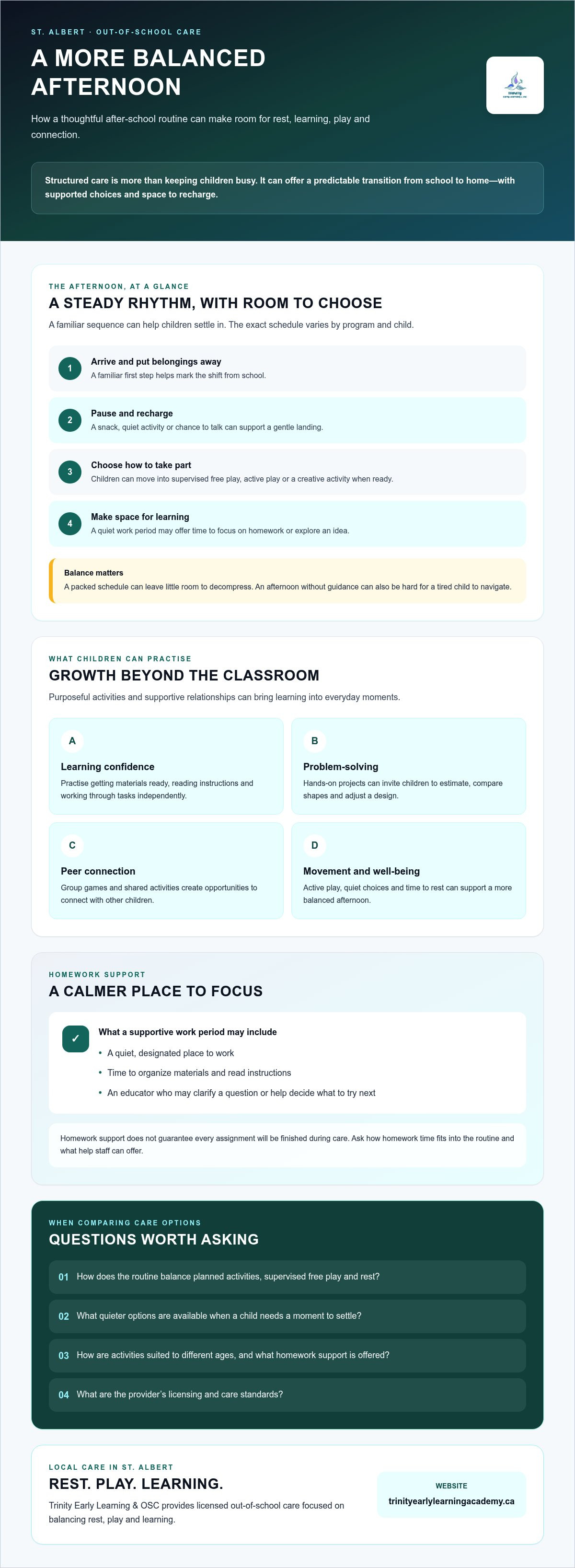 Benefits of structured after school programs