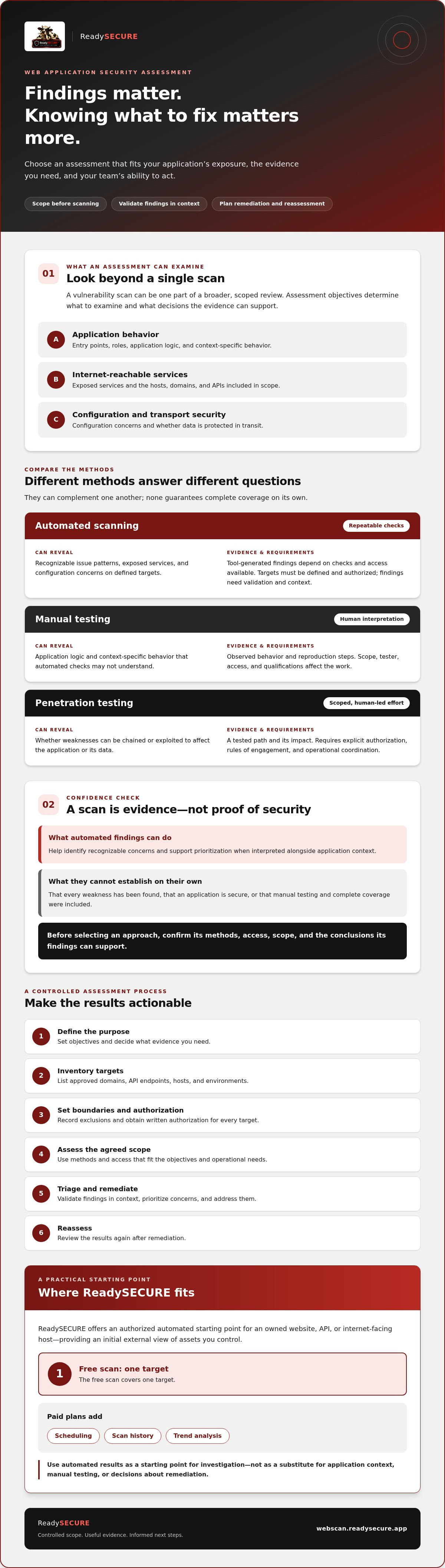 Web application security assessment
