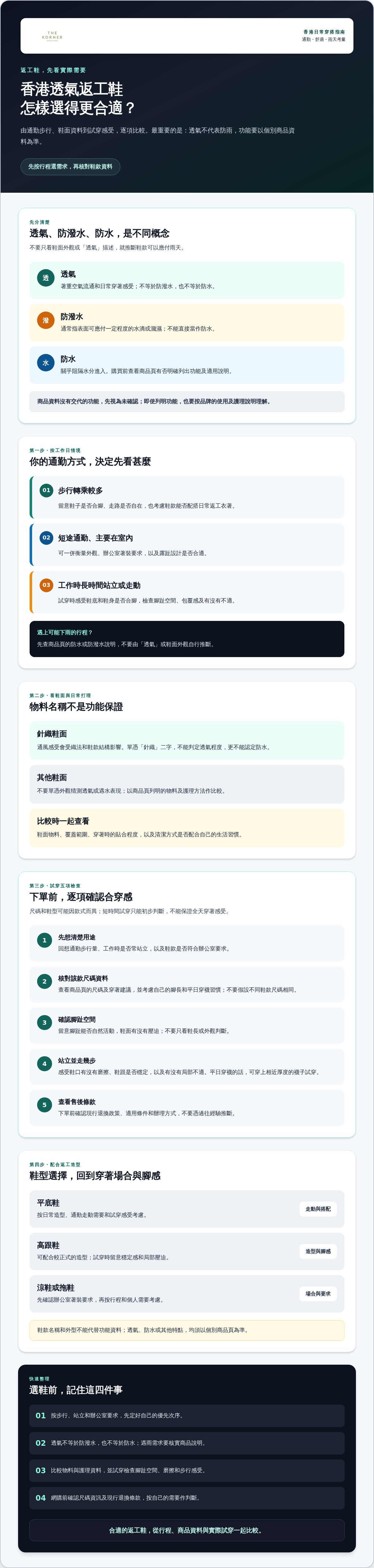 香港透氣返工鞋