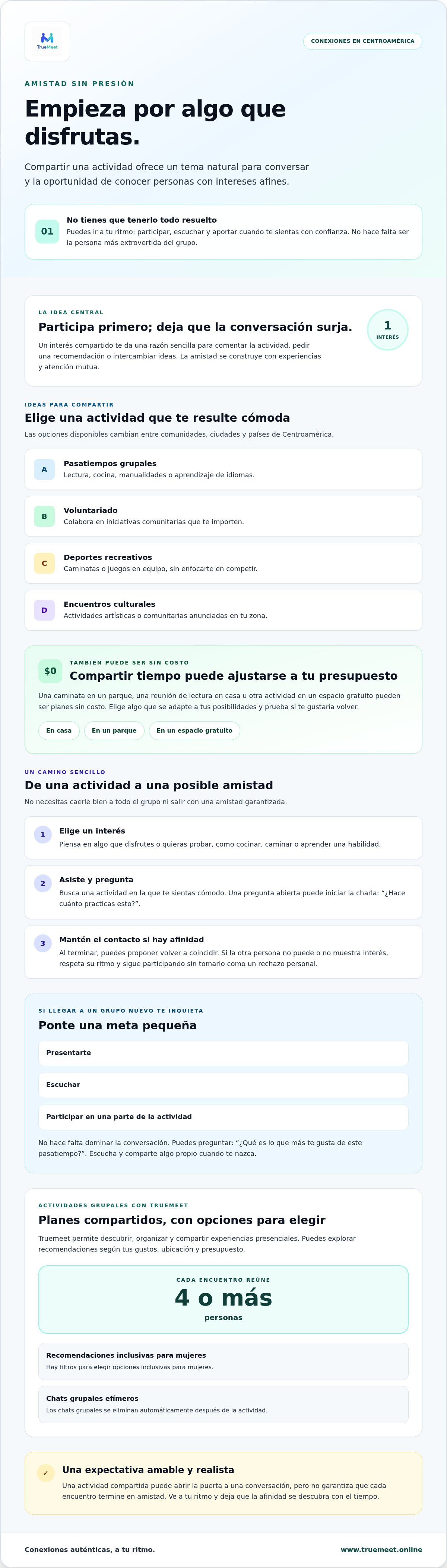 Cómo hacer nuevos amigos sin apps de citas
