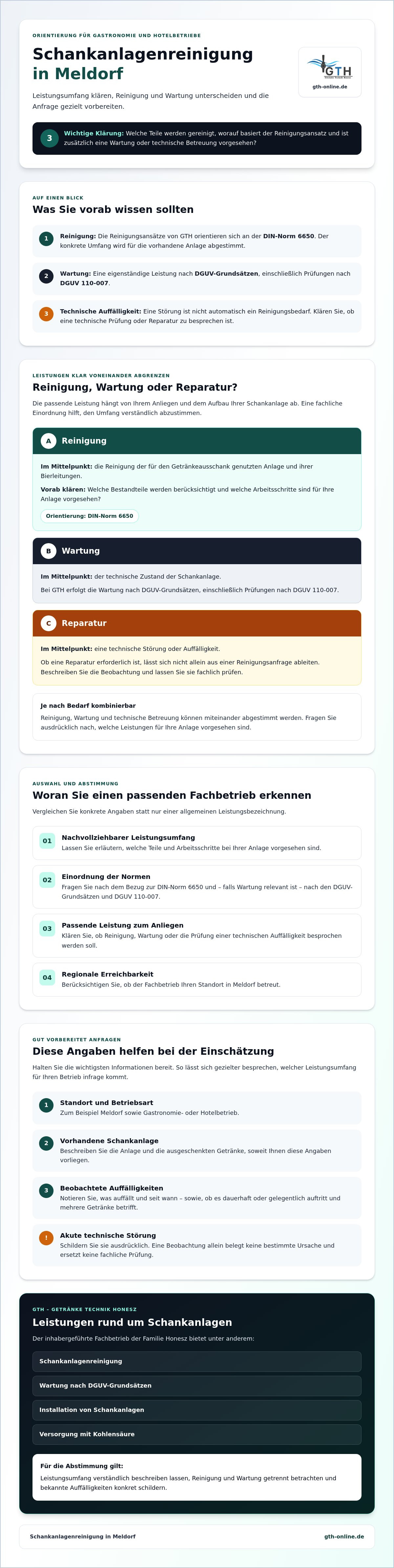 Schankanlagenreinigung Meldorf