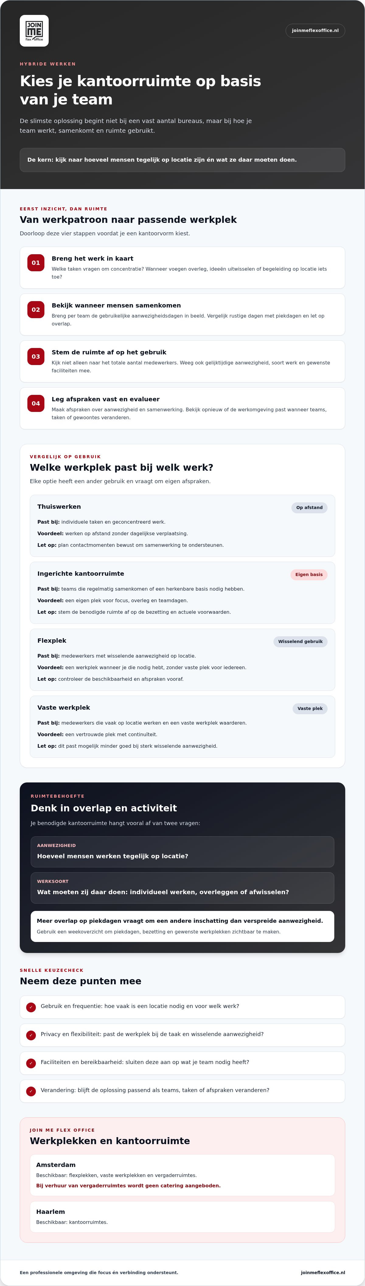 Hybride werken oplossingen voor bedrijven