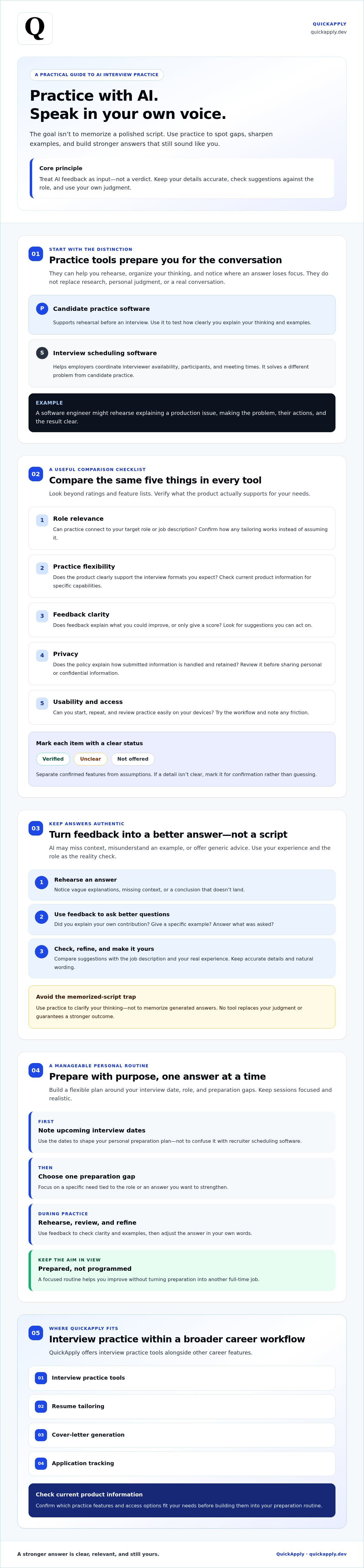 Ai interview practice tool