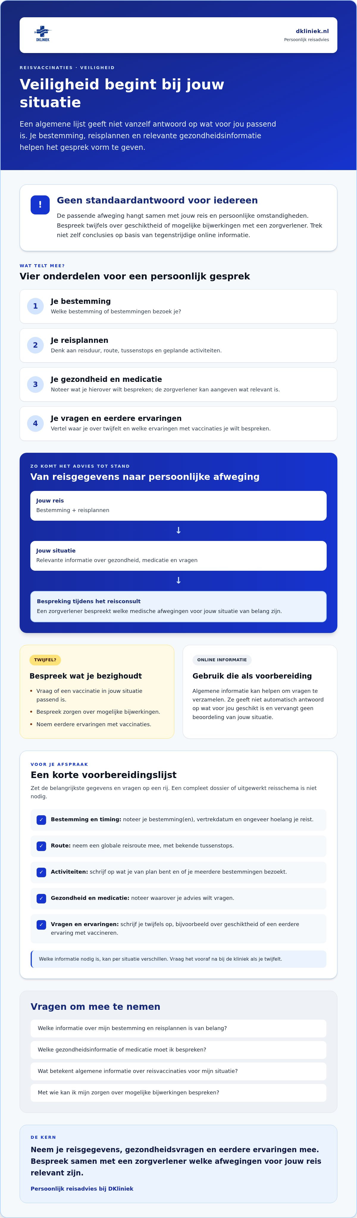 Veiligheid reisvaccinaties