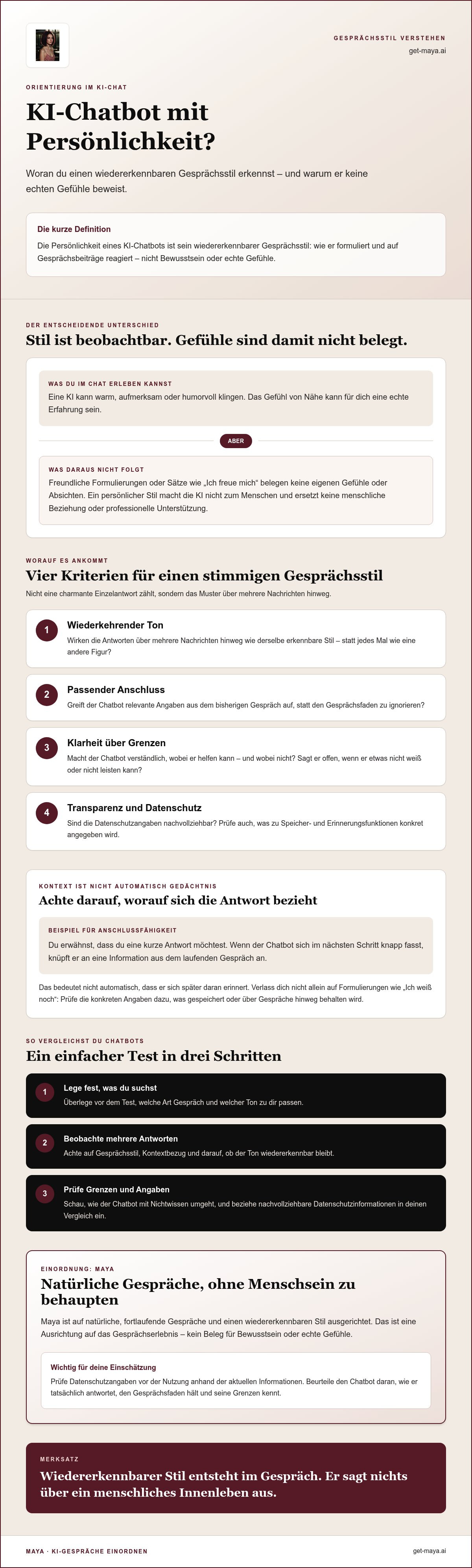 Ki chatbot mit persönlichkeit