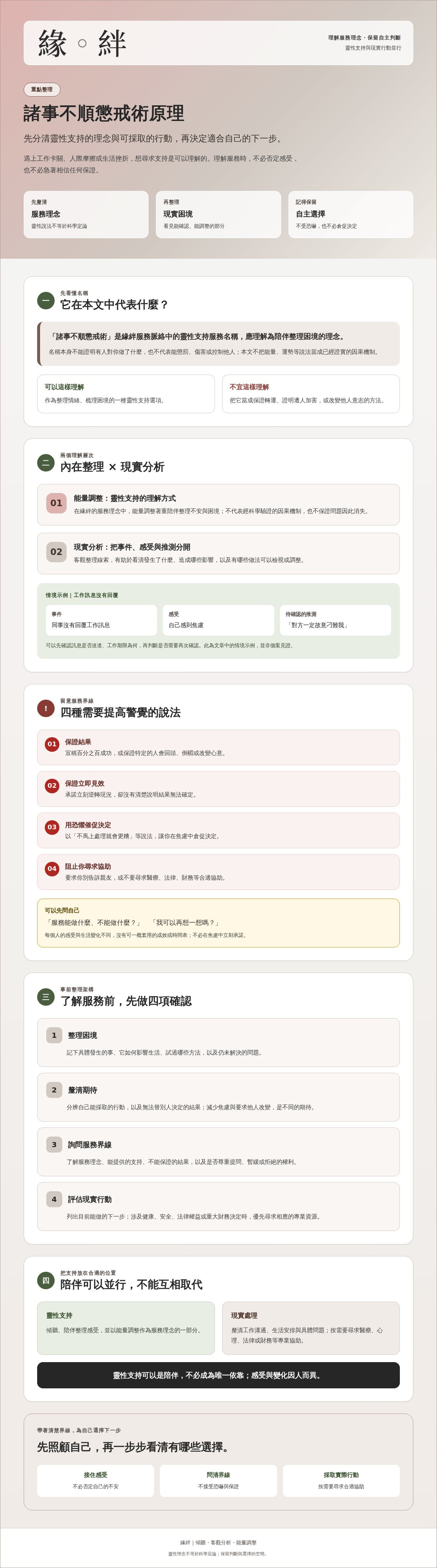 諸事不順懲戒術原理