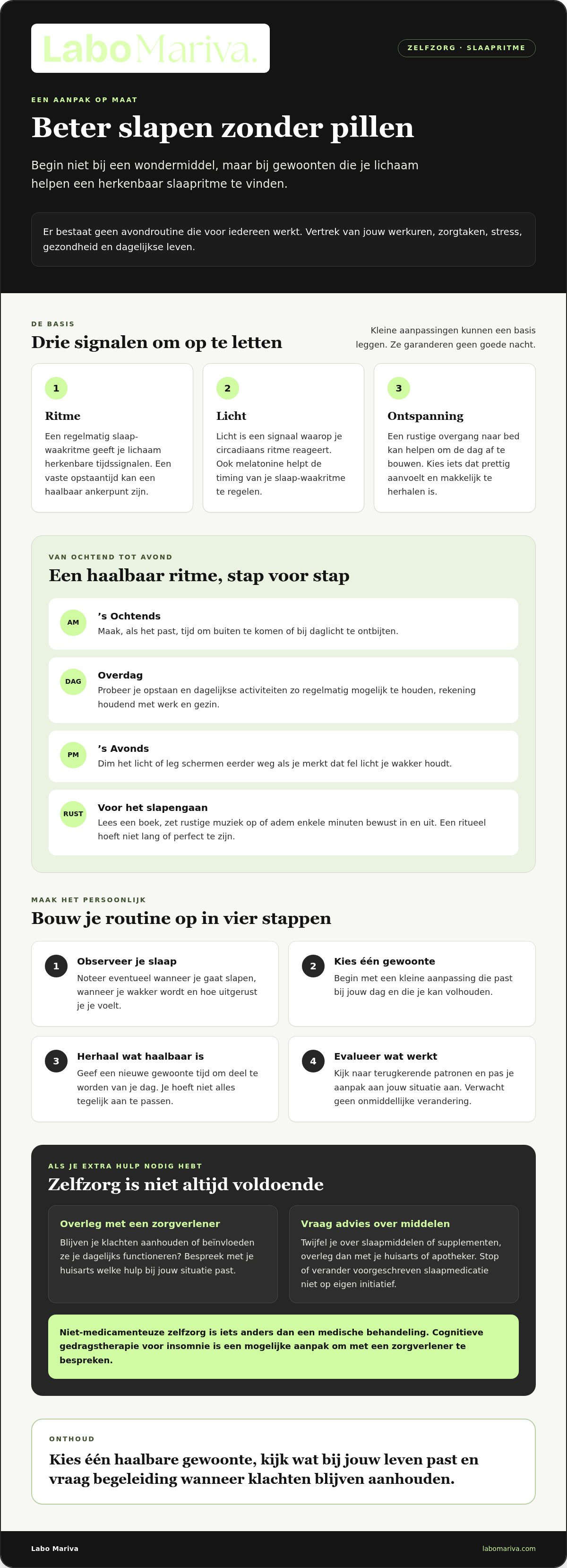 Mieux dormir sans médicaments