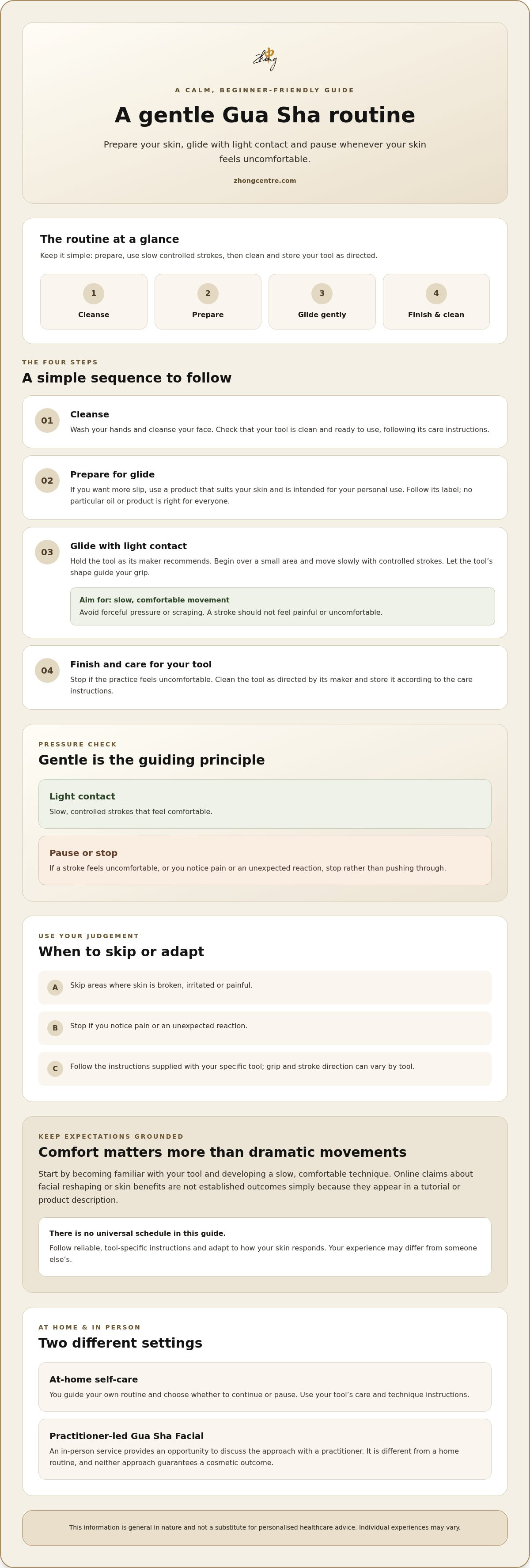 Gua sha routine for beginners