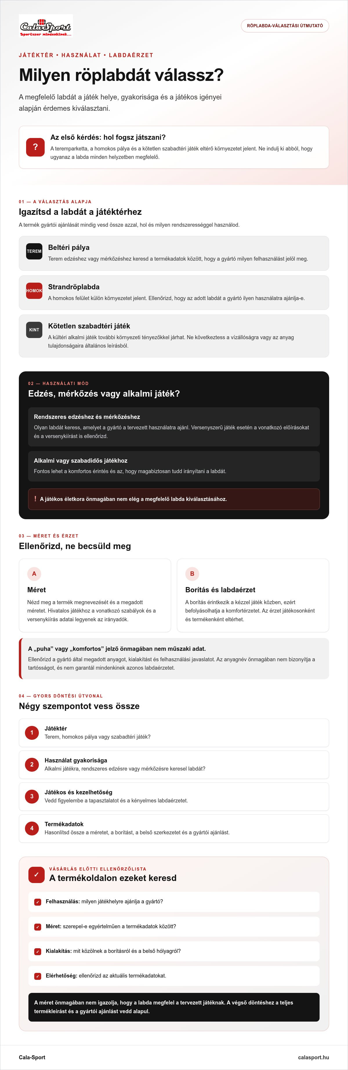 Röplabda választás