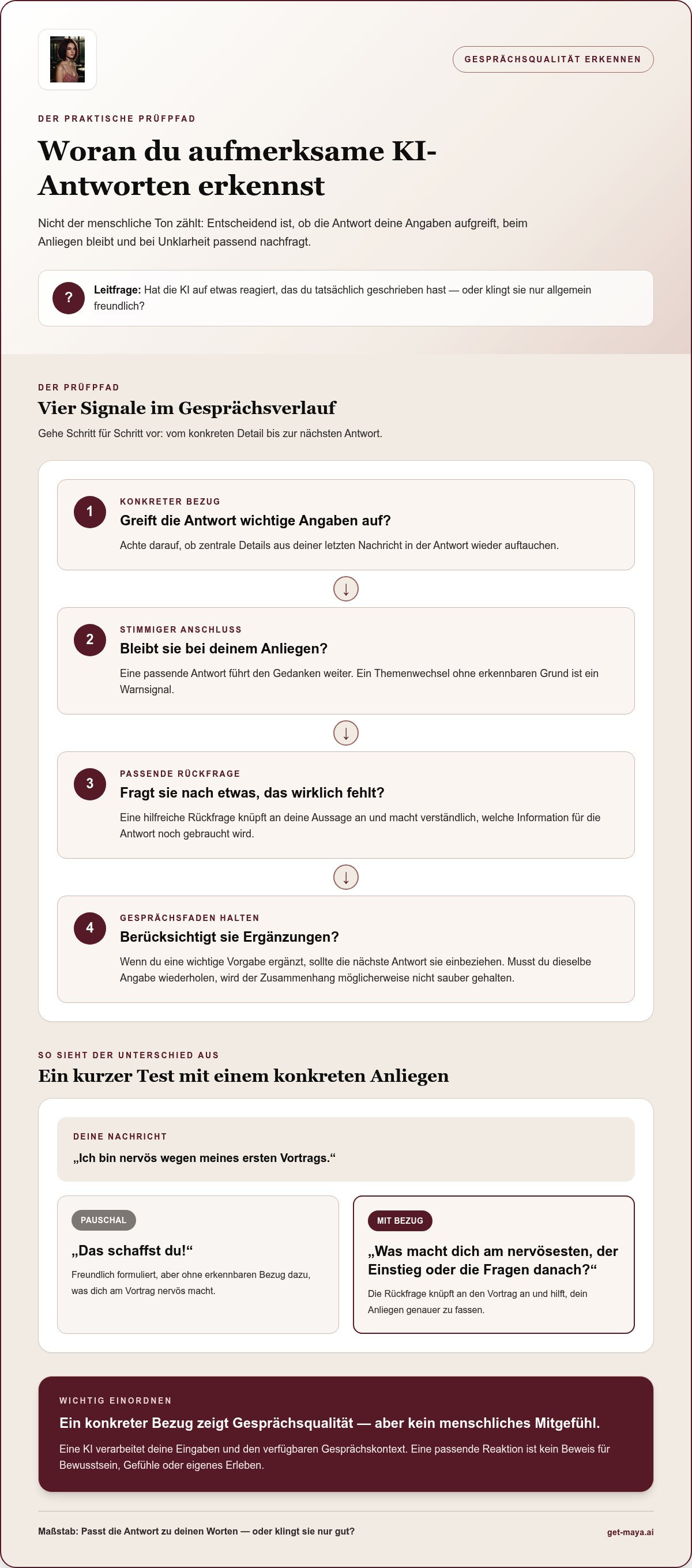 KI die zuhört