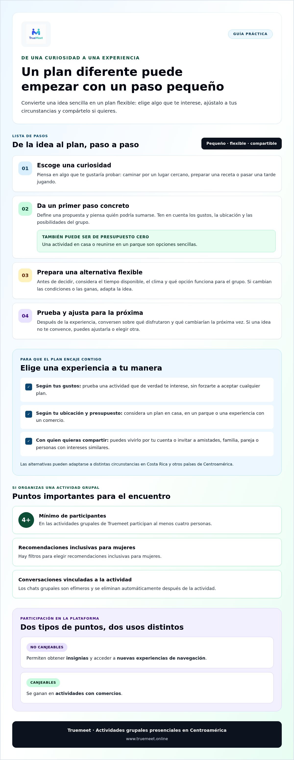 Cómo ser más espontáneo y aventurero