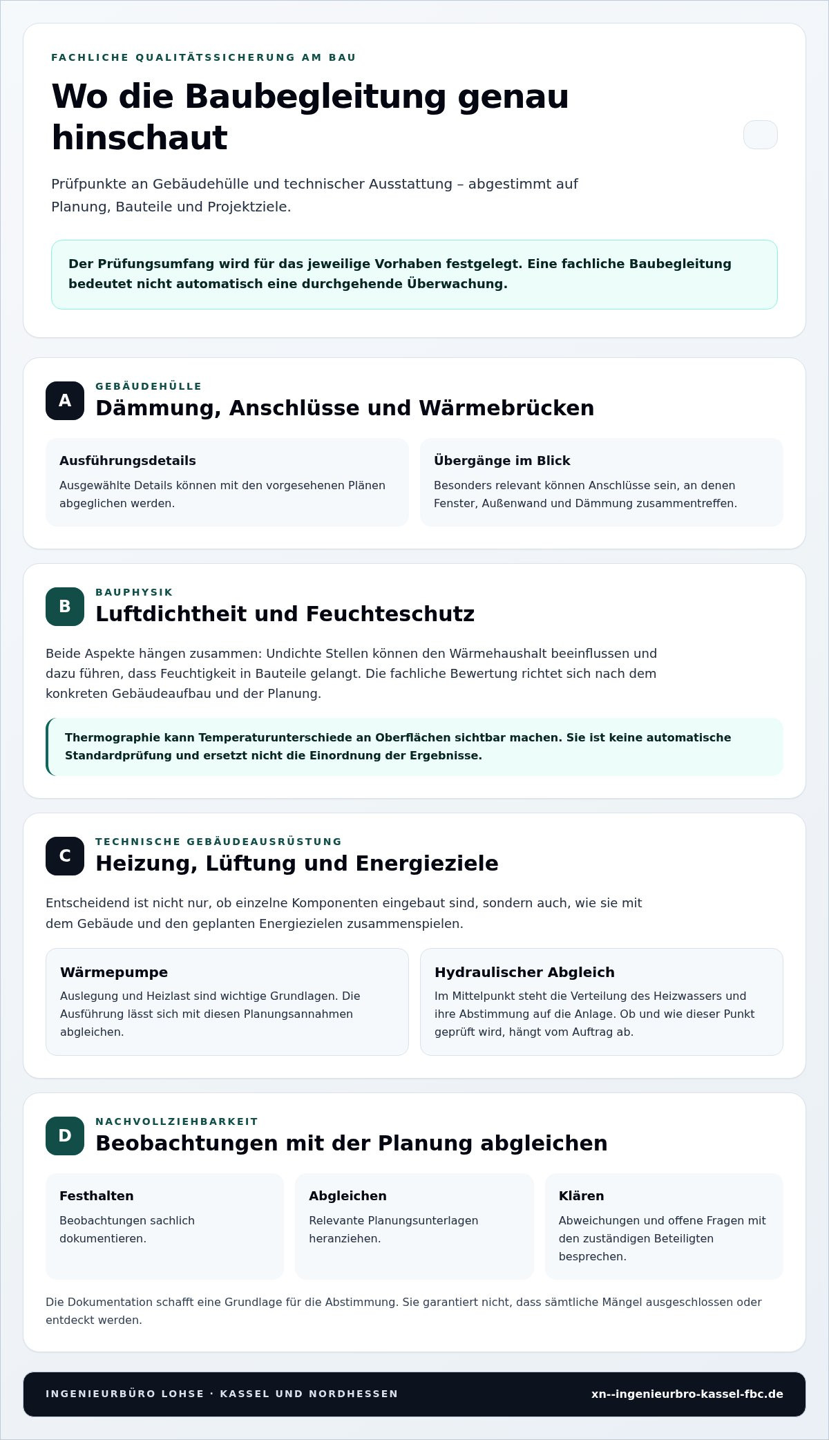Baubegleitung
