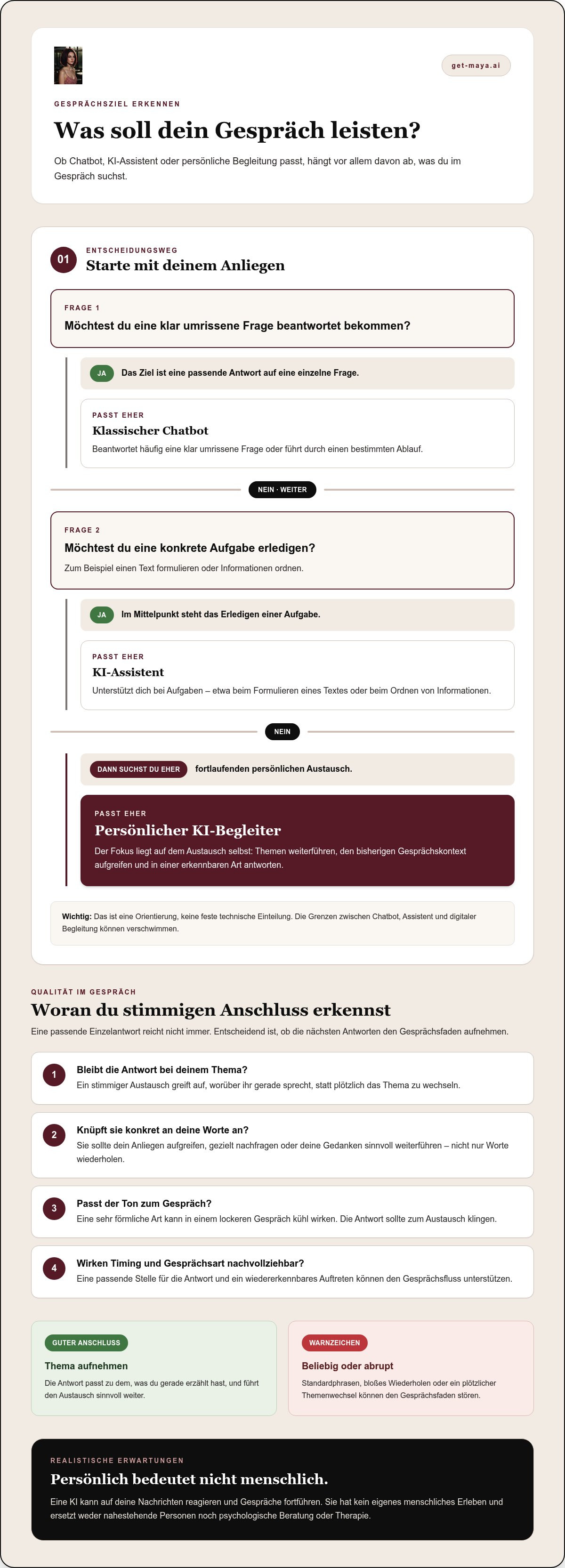 Persönlicher ki begleiter