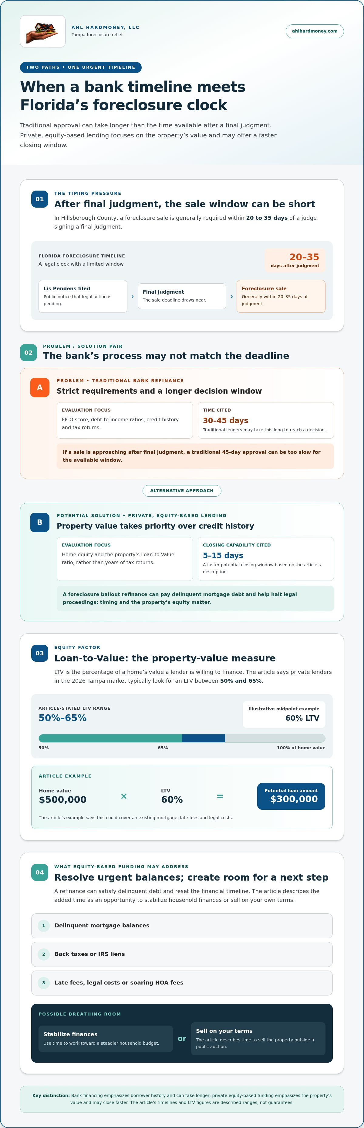 Foreclosure bailout loans Tampa